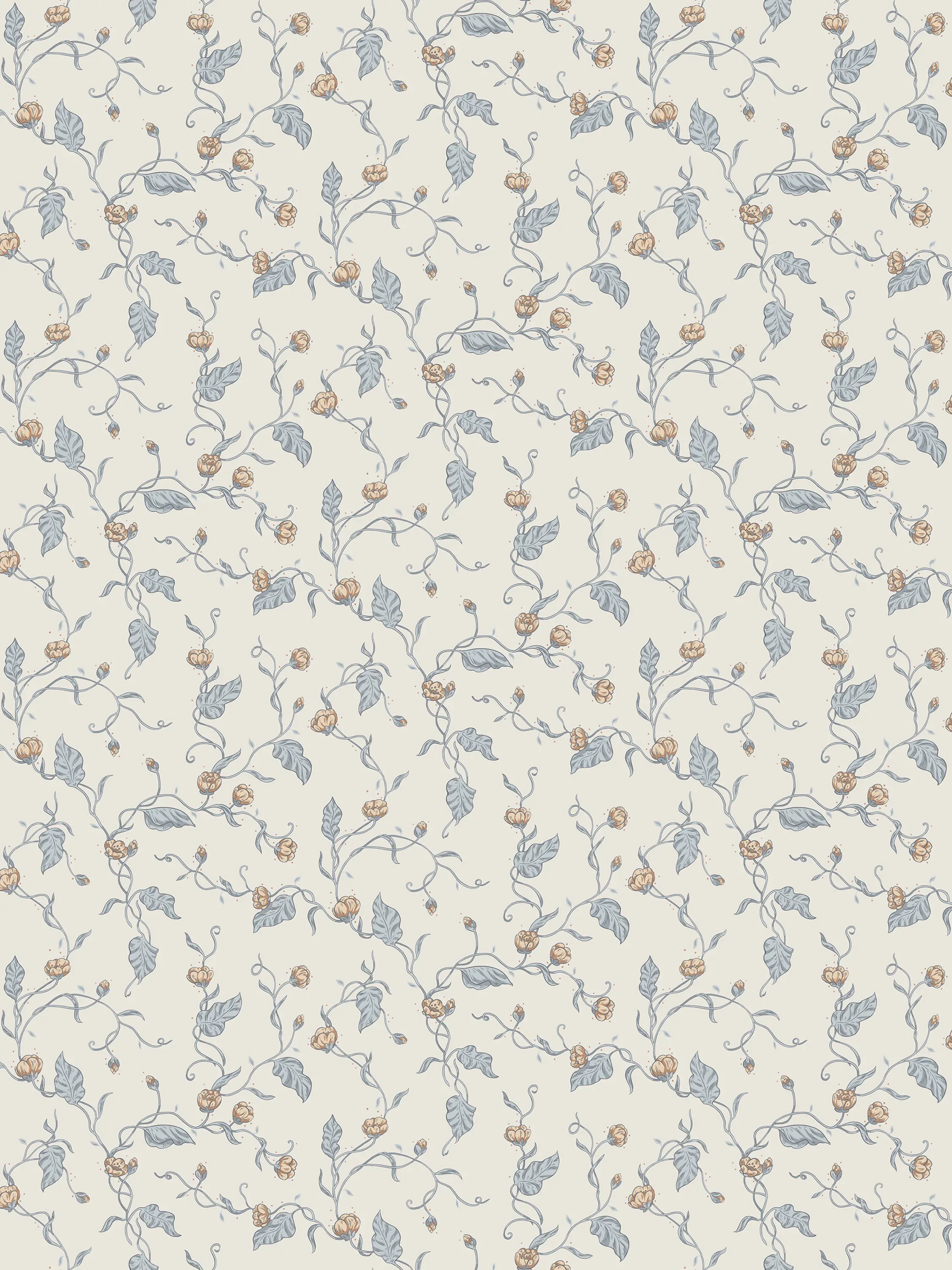 Sandberg Elmire in Soft Blue wallpaper (S10148)