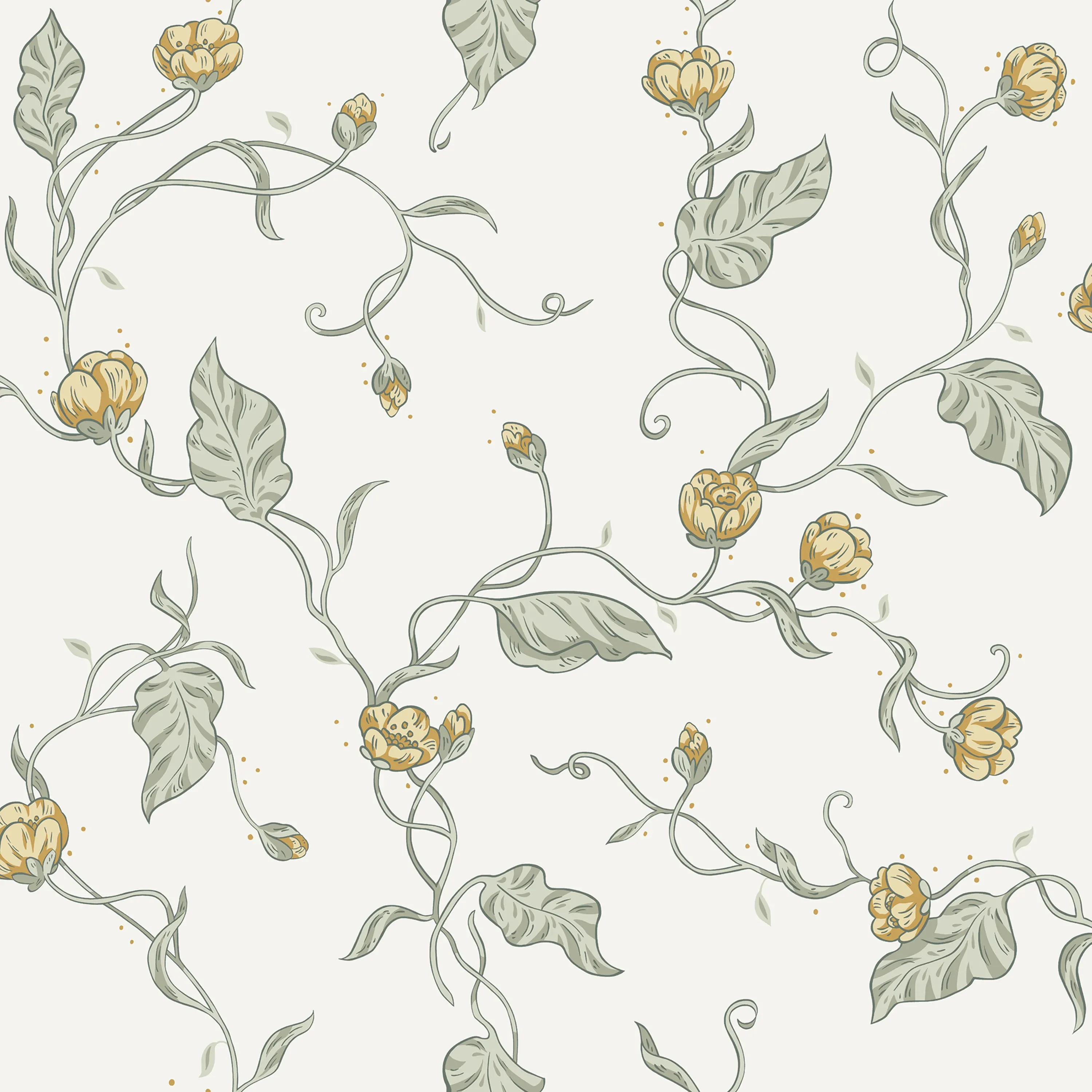 Sandberg Elmire in Spring Green wallpaper (S10147)