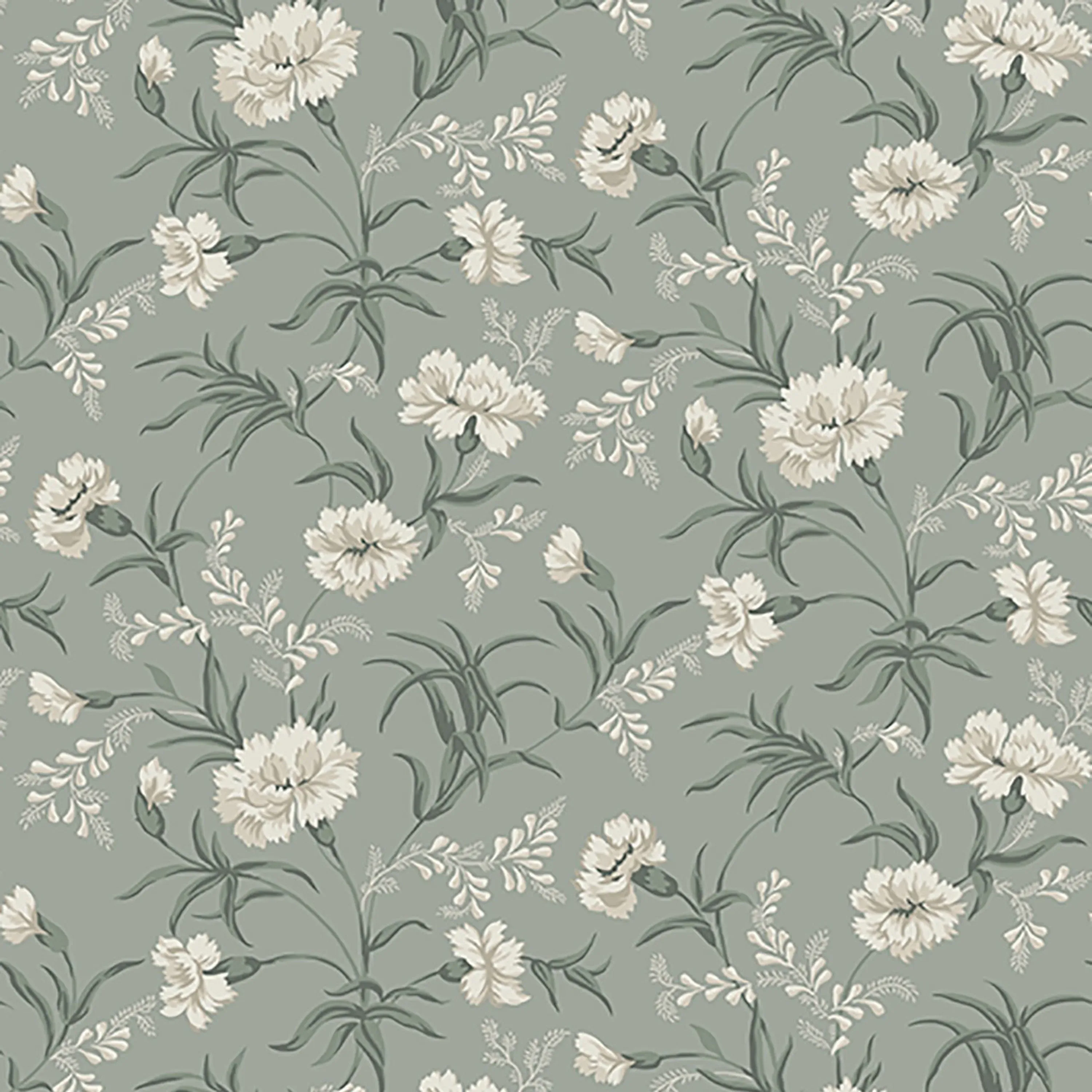 Sandberg Emilie in Garden Green wallpaper (832-38)
