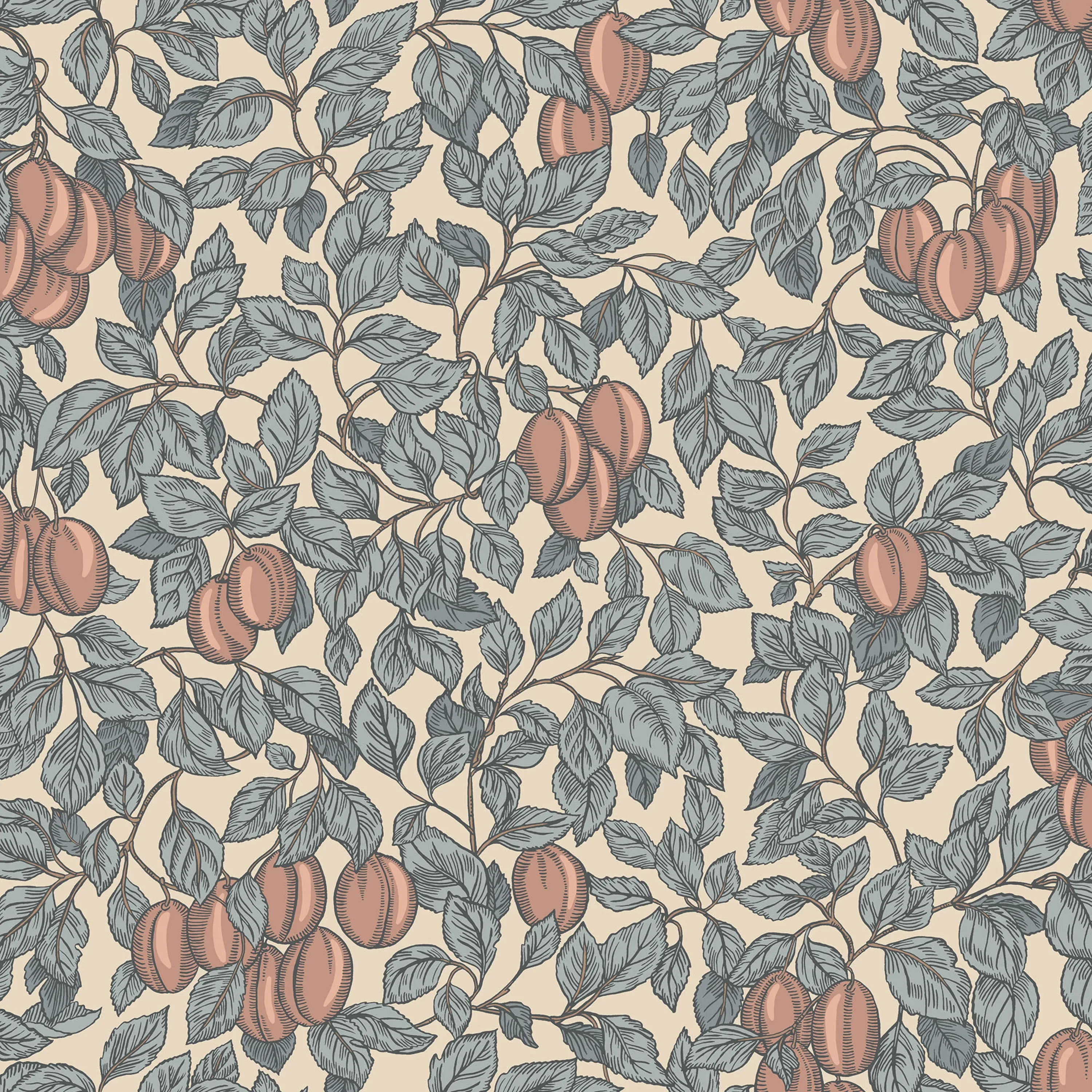 Sandberg Emrik in Blue wallpaper (S10467)