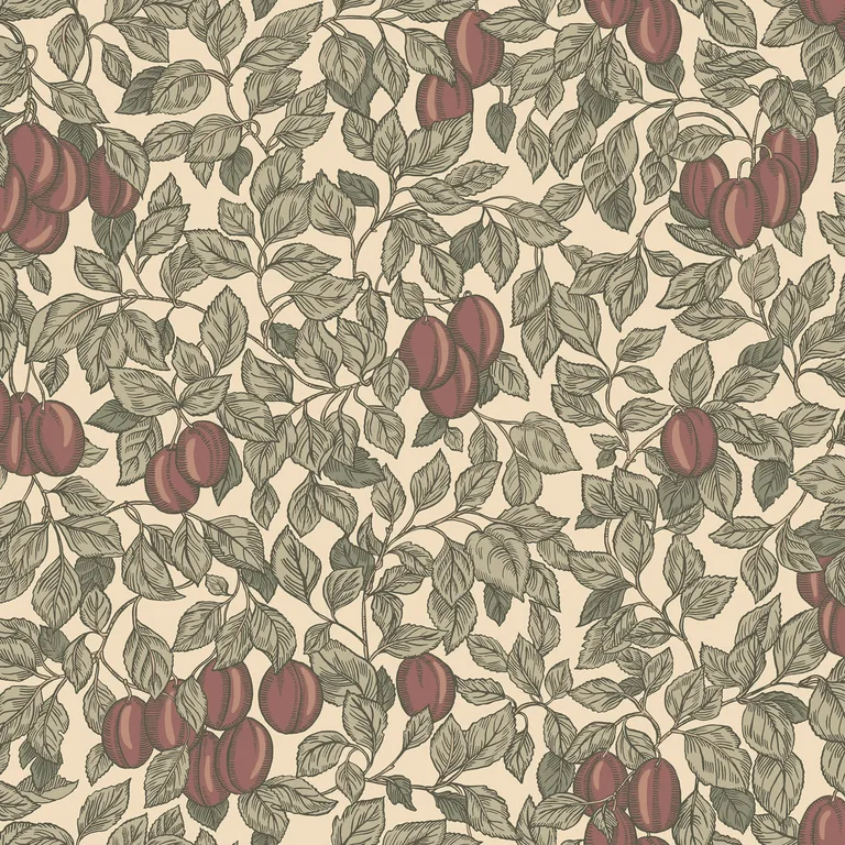 Sandberg Emrik in Burgundy wallpaper (S10468)