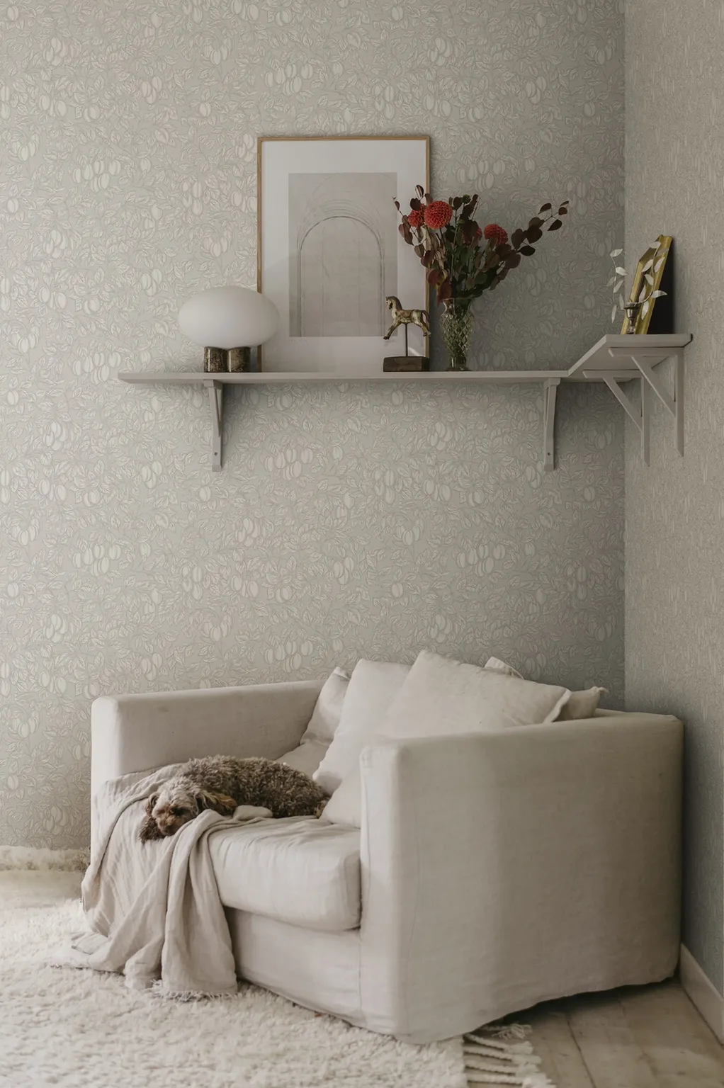 Sandberg Emrik in Sandstone wallpaper (839-31)