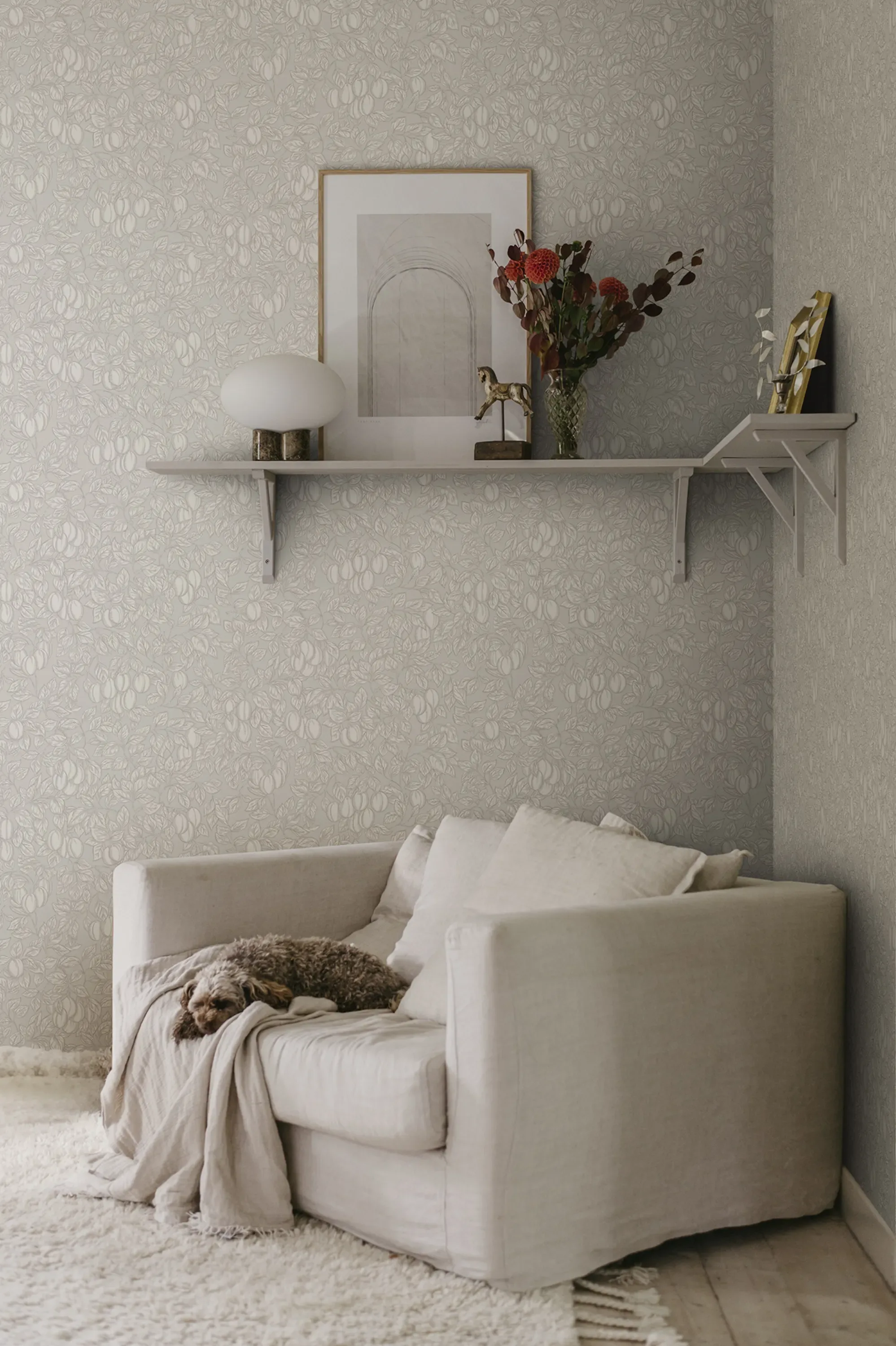 Sandberg Emrik in Sandstone wallpaper (839-31)