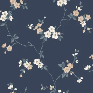 Sandberg Engla in Classic Blue wallpaper (S10189)