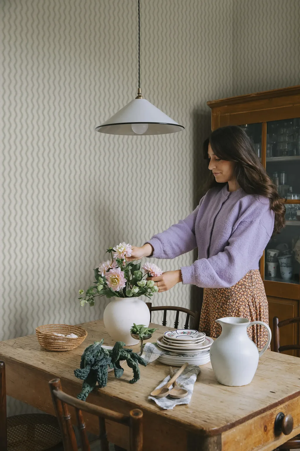 Sandberg Erik in Spring Green wallpaper (S10473)