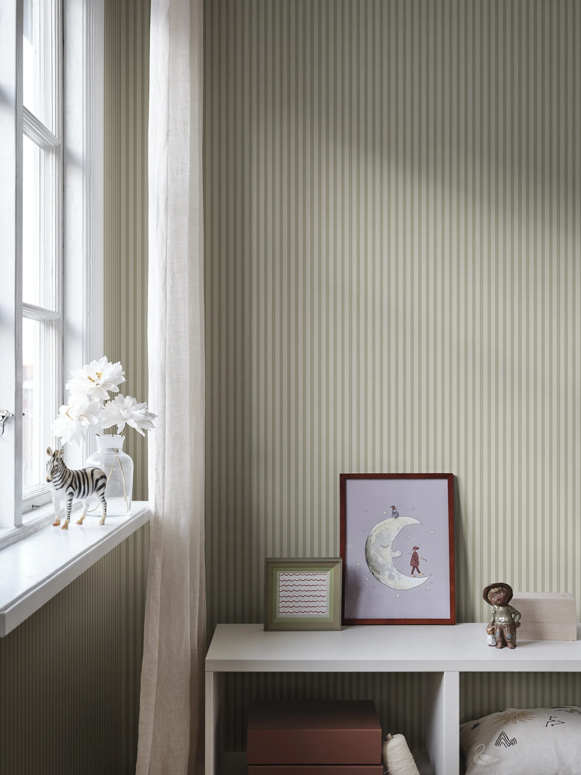 Sandberg Estelle in Light Green wallpaper (S10628)