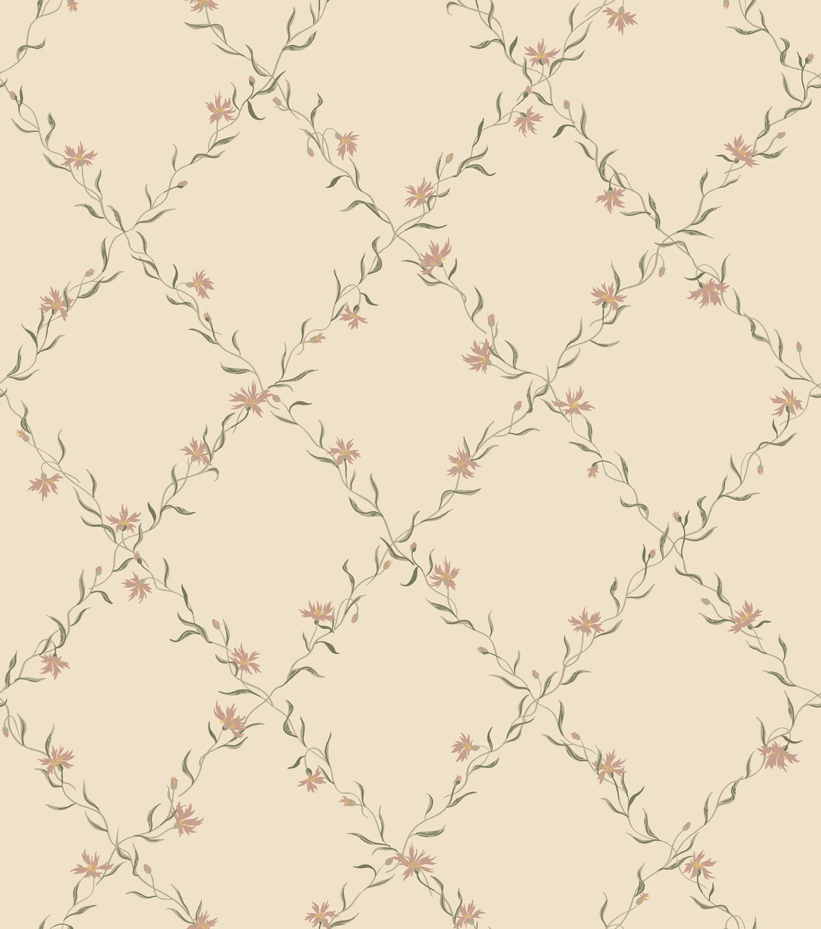Sandberg Ewa in Dusty Pink wallpaper (S10458)