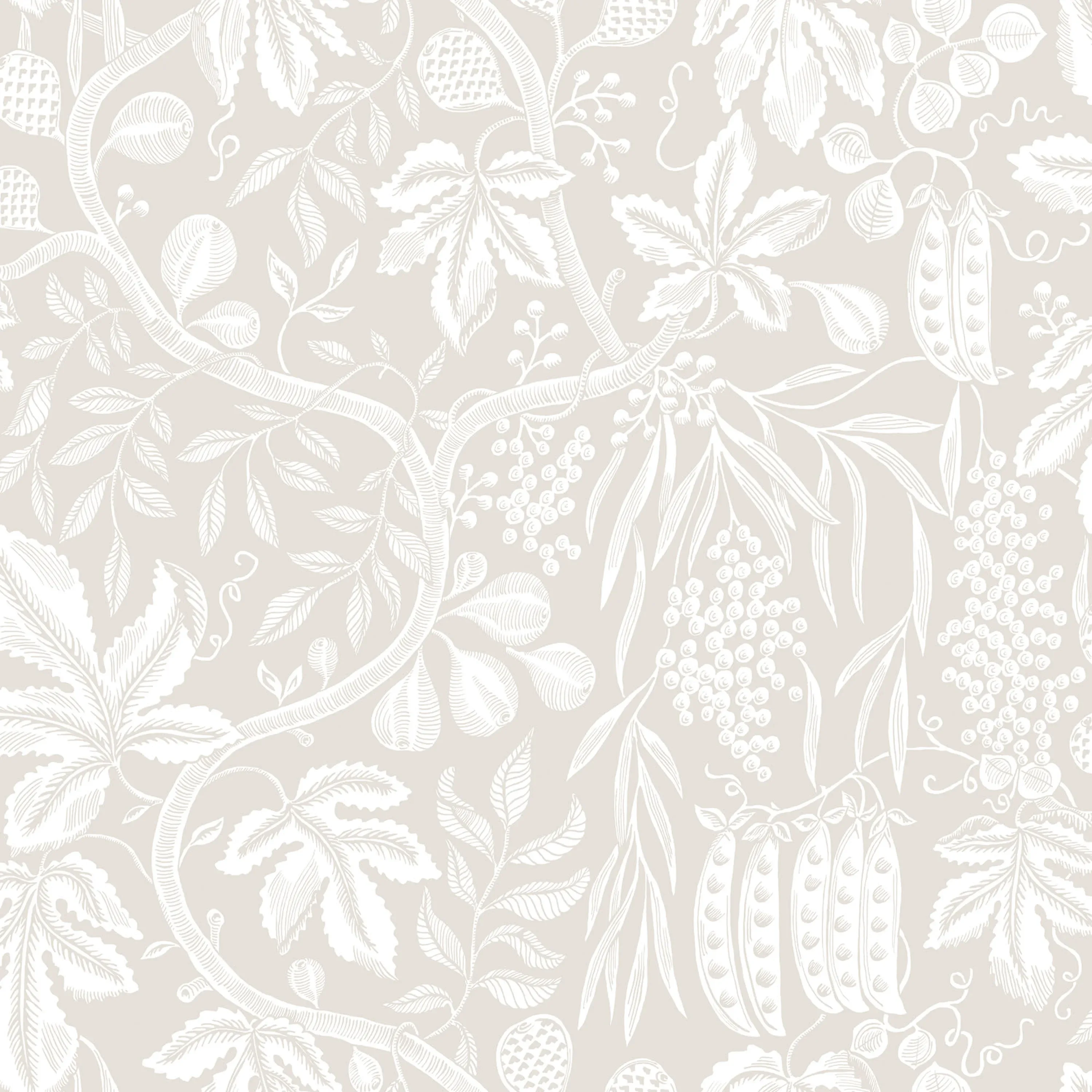Sandberg Fig Garden in Sandstone wallpaper (S10258)