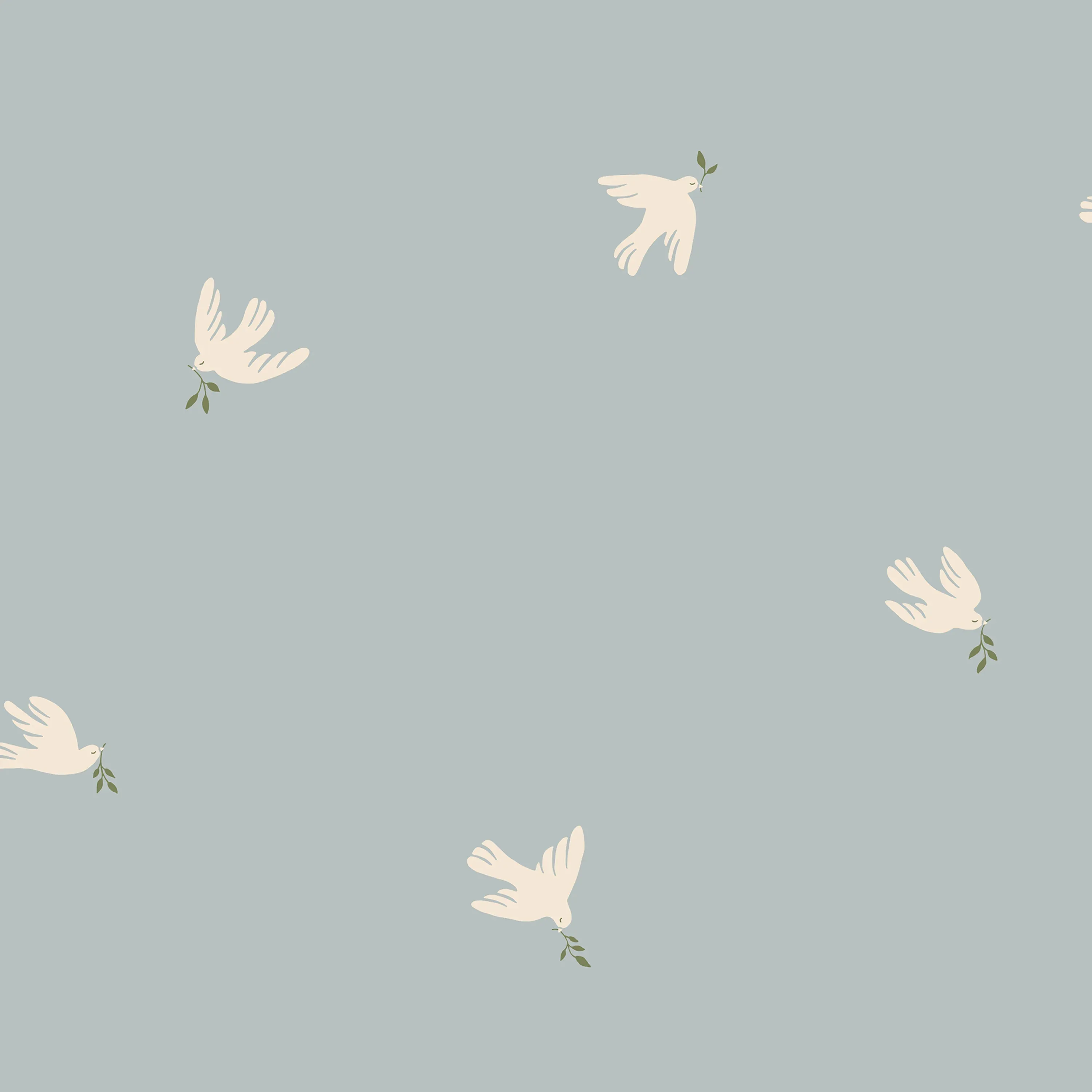 Sandberg Frida in Light Blue wallpaper (S10624)