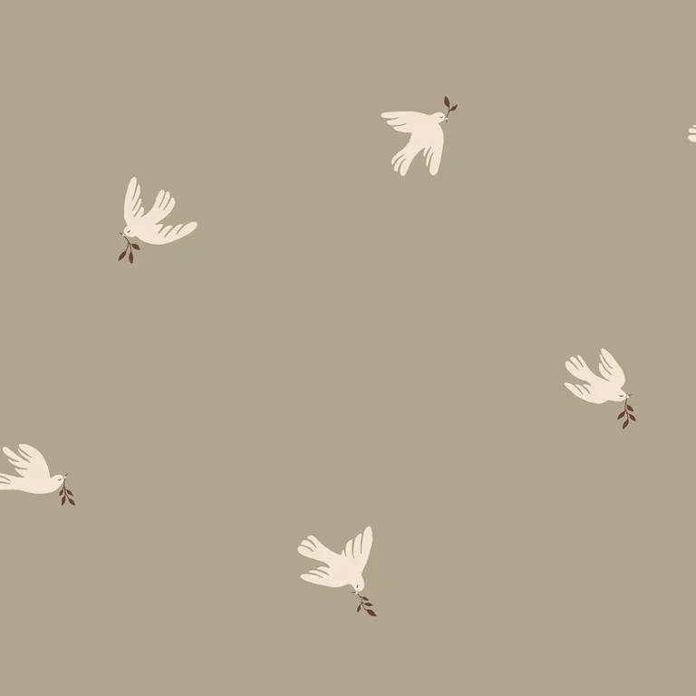 Sandberg Frida in Olive Green wallpaper (S10626)