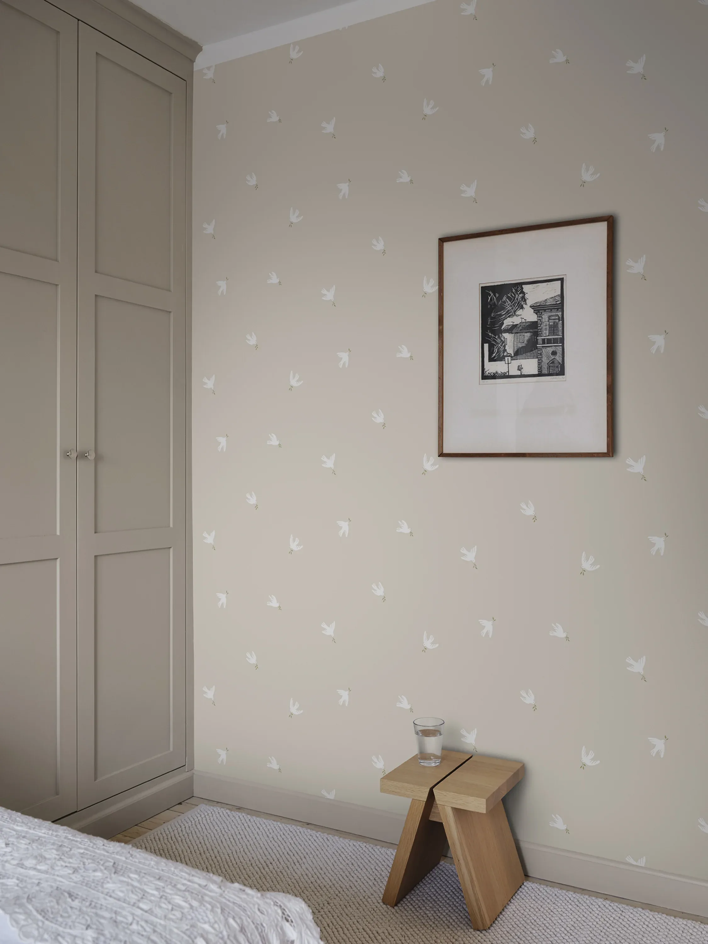 Sandberg Frida in Sandstone wallpaper (S10625)