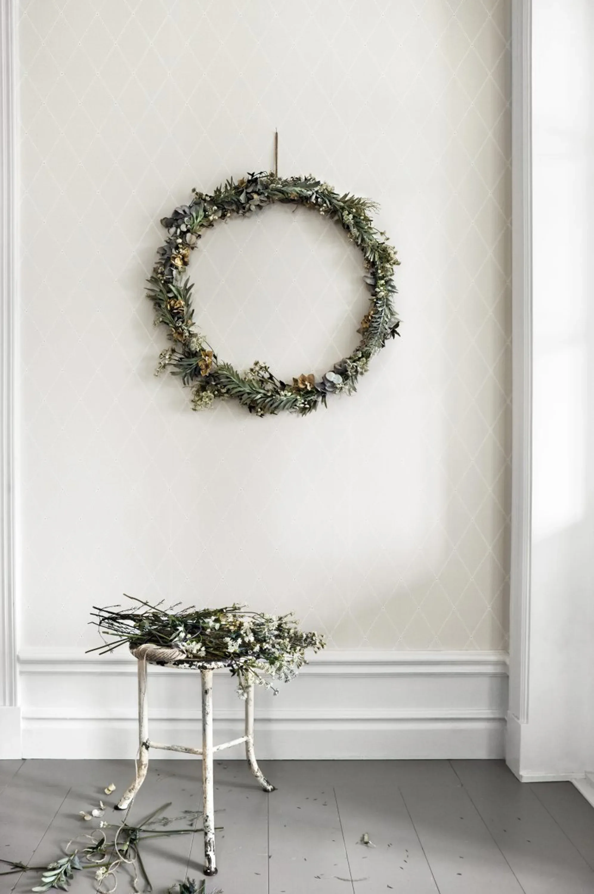 Sandberg Gabriel in Gray wallpaper (491-21)