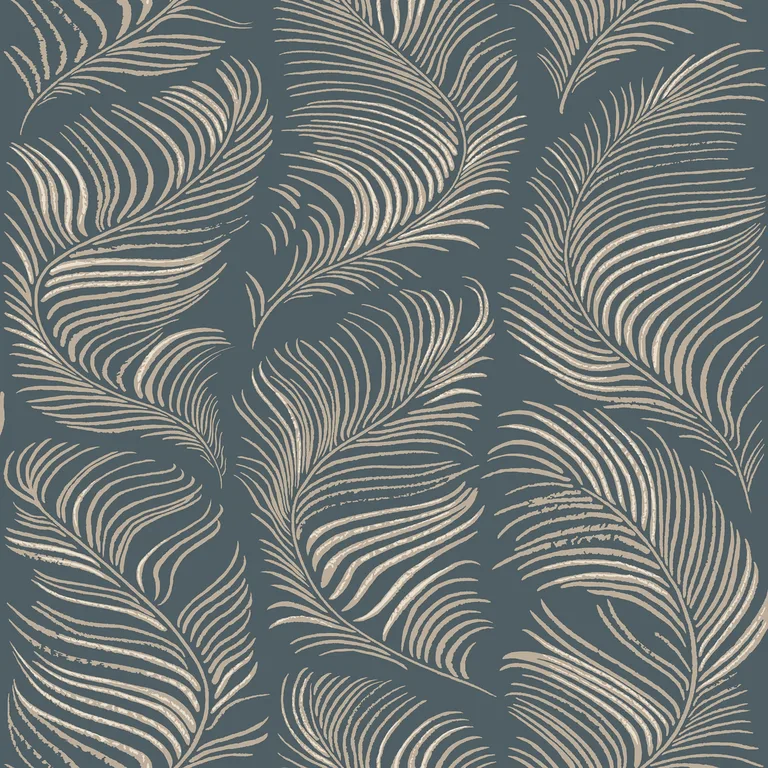 Sandberg Grace in Midnight Blue wallpaper (S10339)