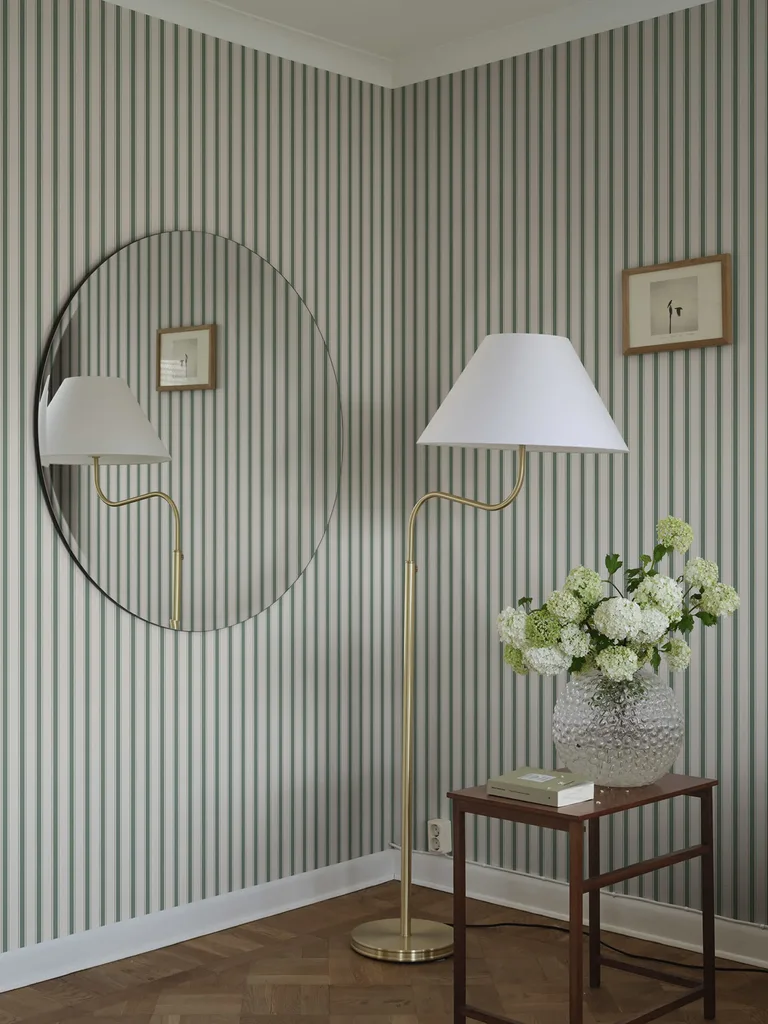 Sandberg Gustav in Green wallpaper (S10383)
