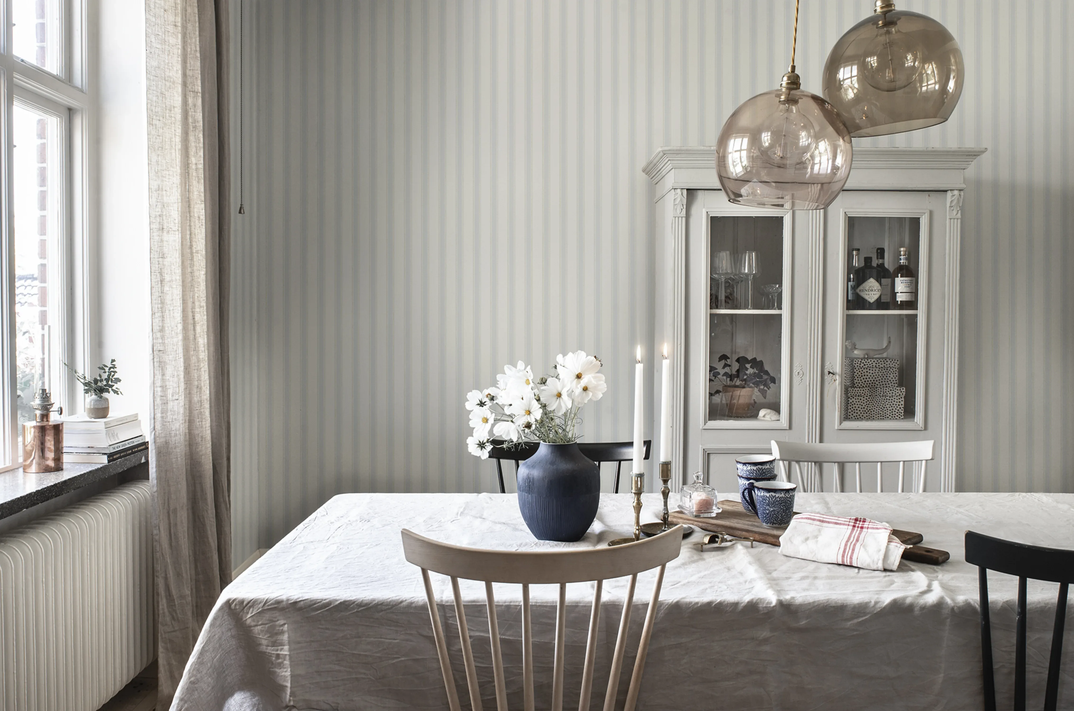 Sandberg Gustav in Light Blue wallpaper (101-16)