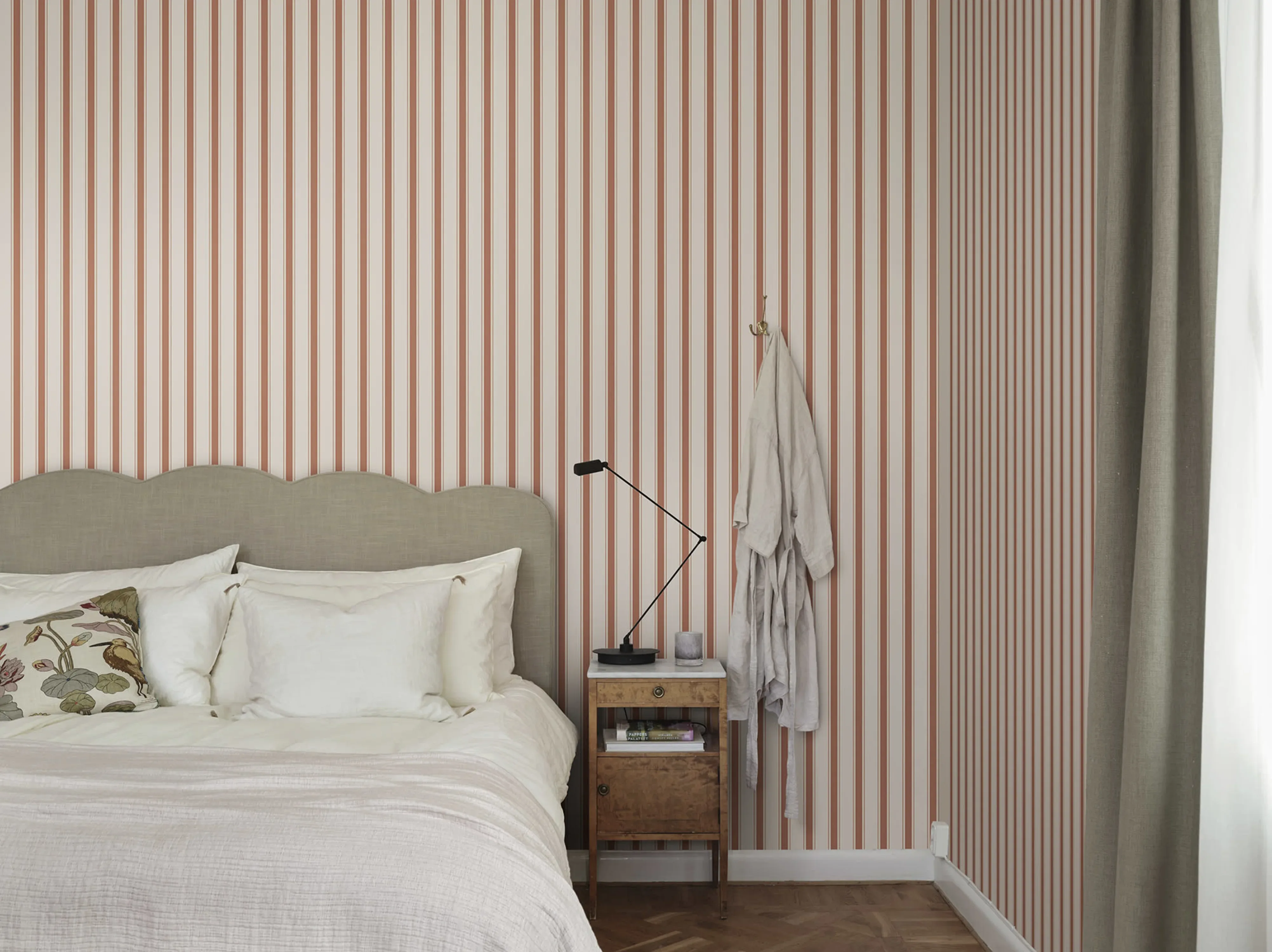 Sandberg Gustav in Red wallpaper (S10384)