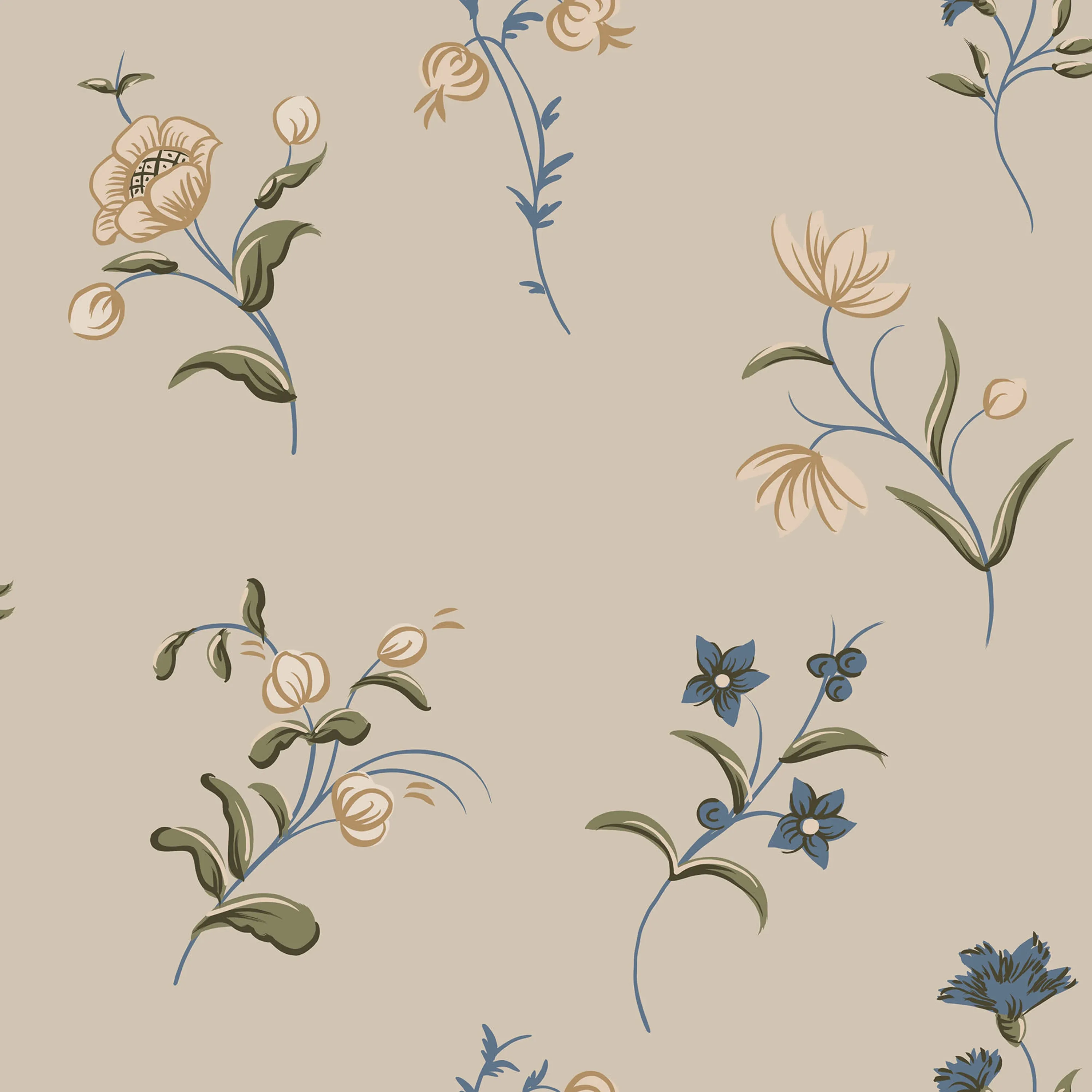 Sandberg Hanna in Clay wallpaper (S10392)