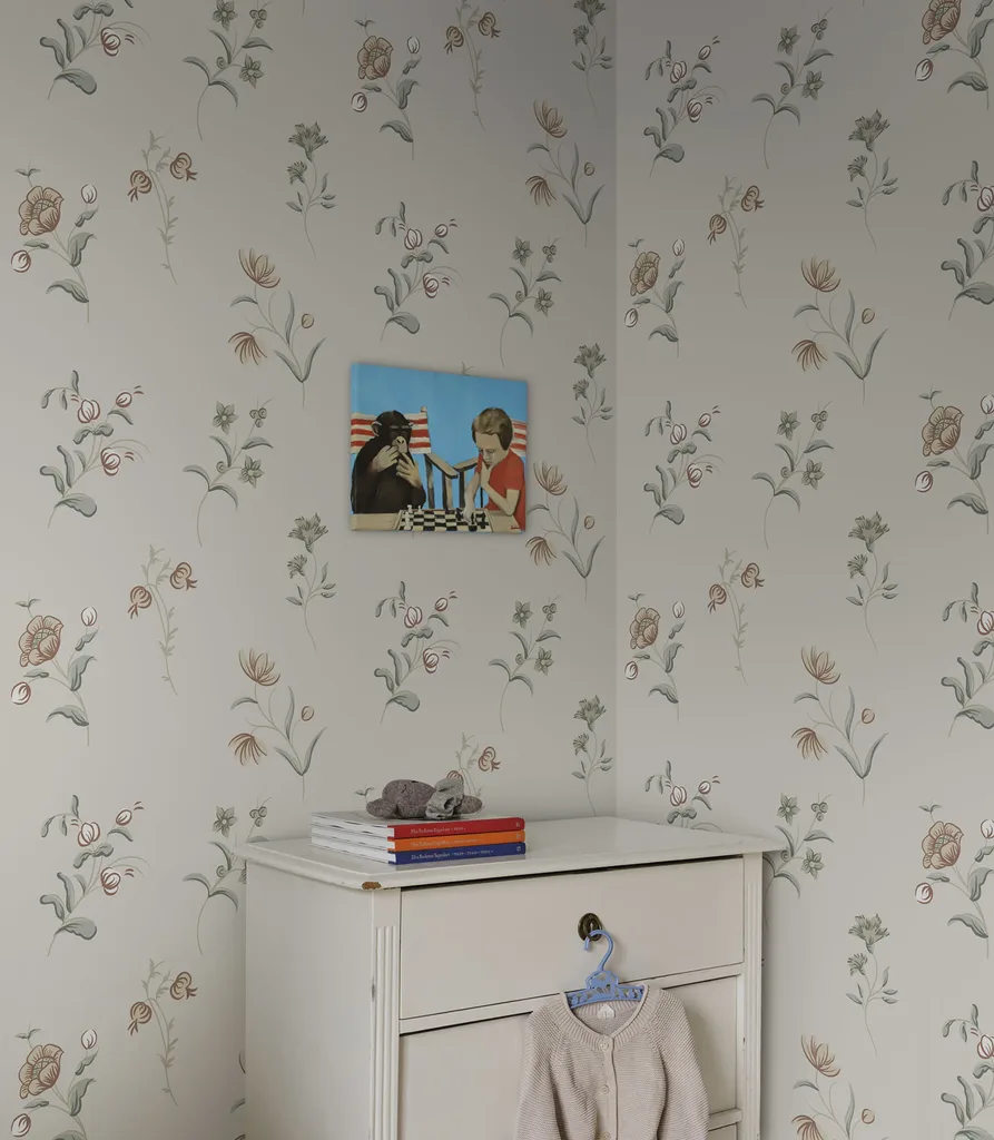Sandberg Hanna in Sandstone wallpaper (S10391)