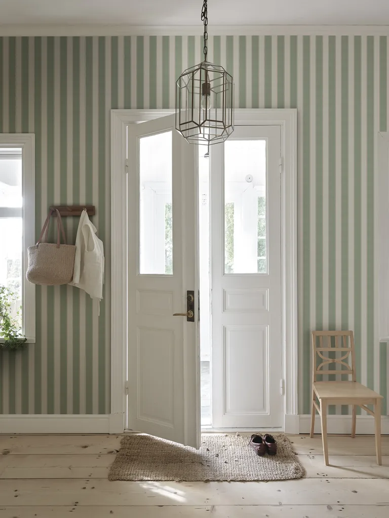 Sandberg Henrik in Green wallpaper (S10747)
