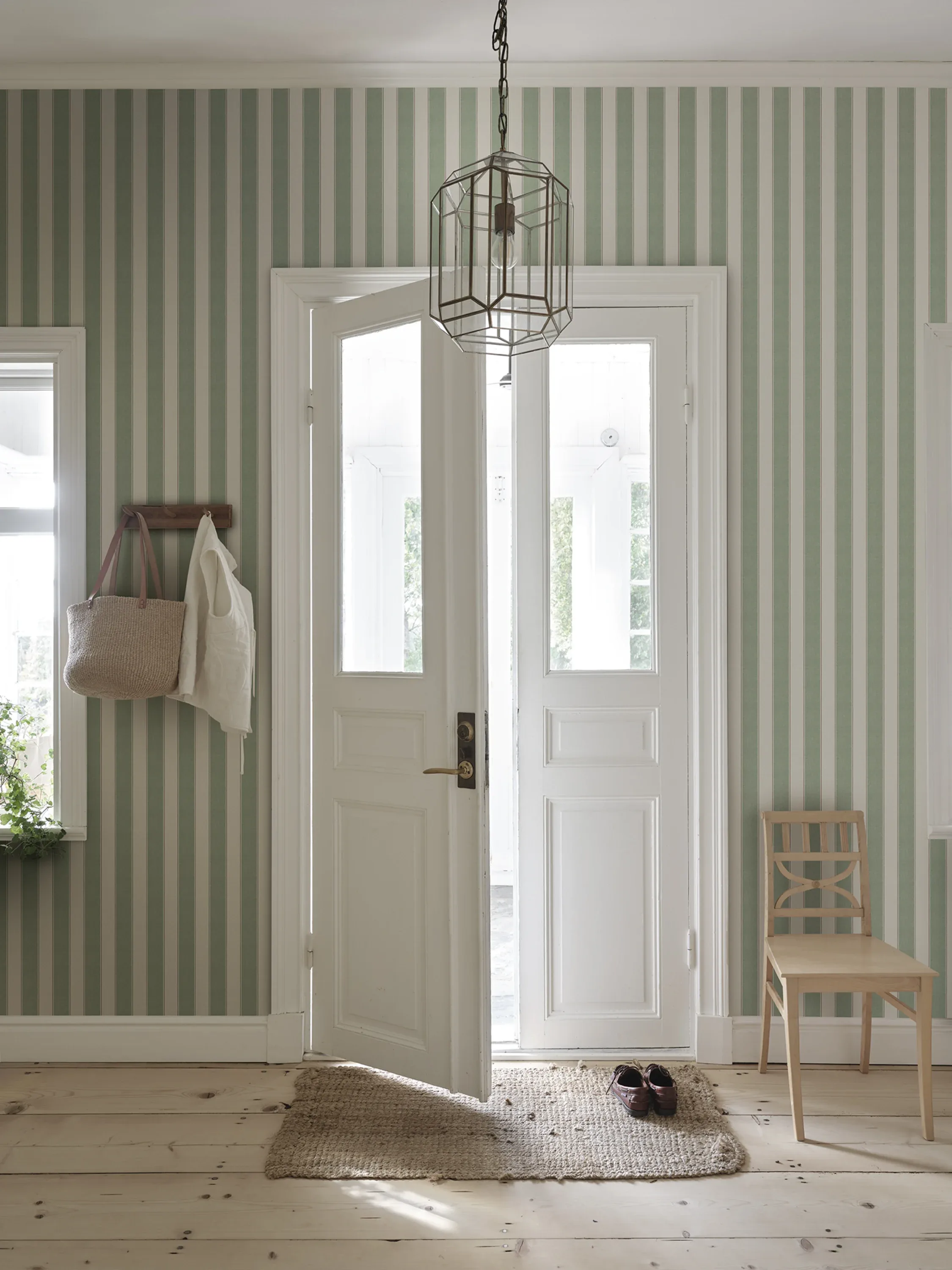 Sandberg Henrik in Green wallpaper (S10747)