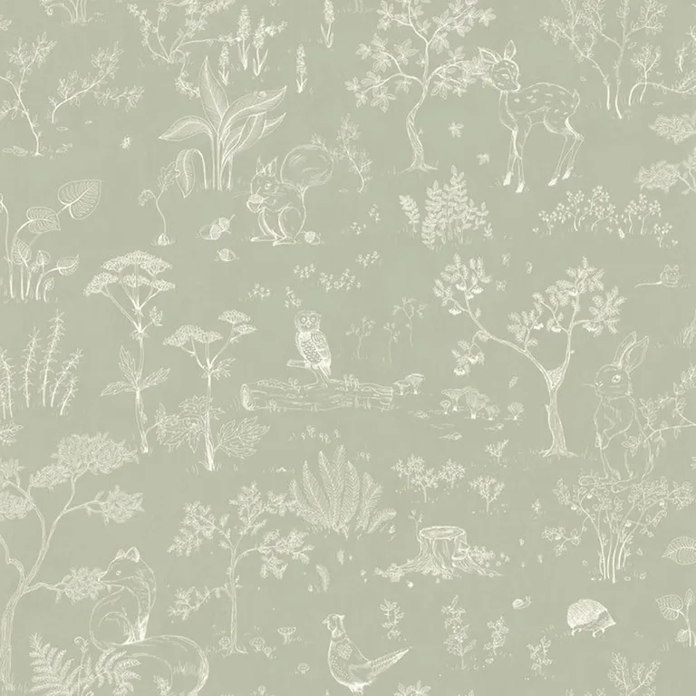 Sandberg Hollie in Pistachio wallpaper (232-38)