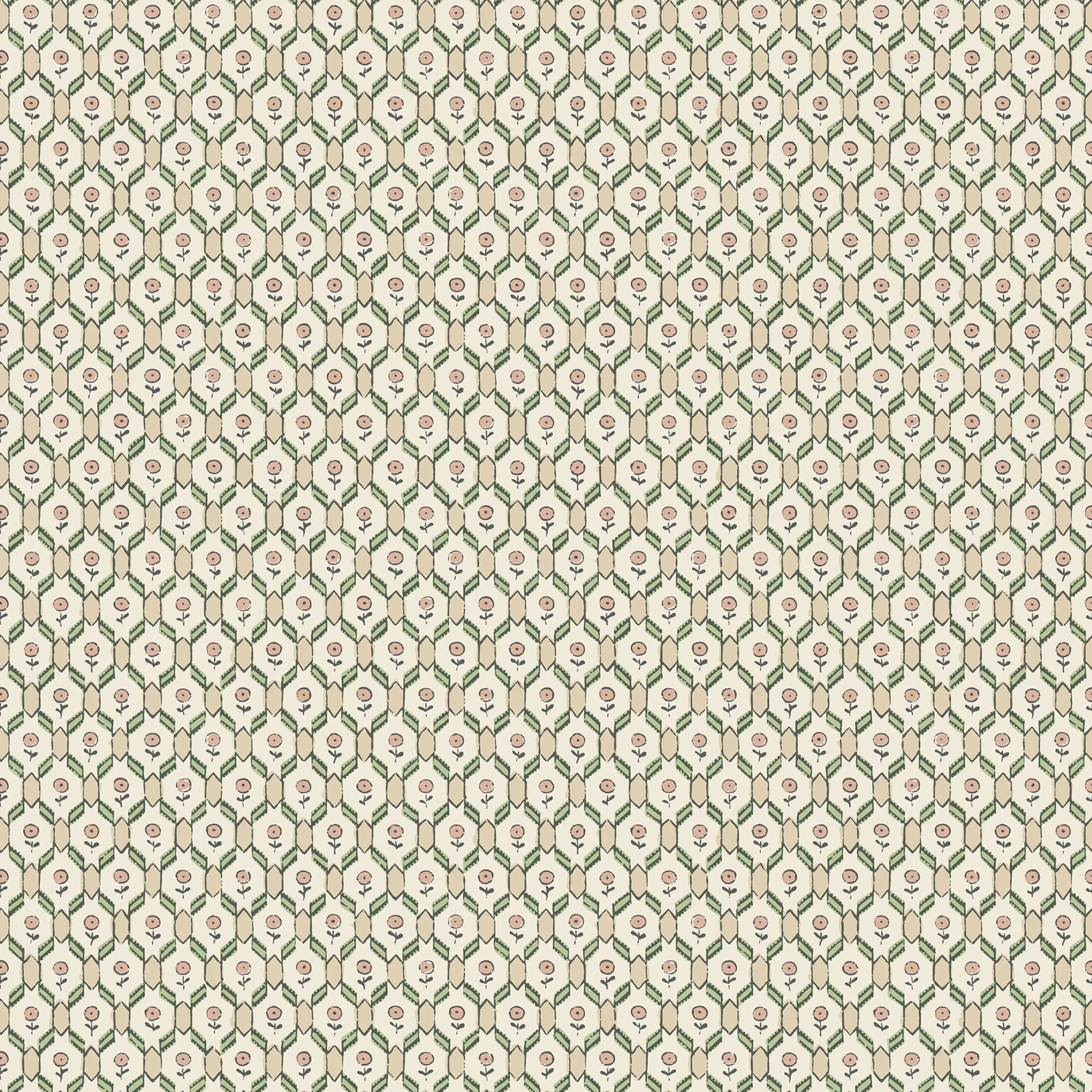 Sandberg Hugo in Oat wallpaper (S10243)