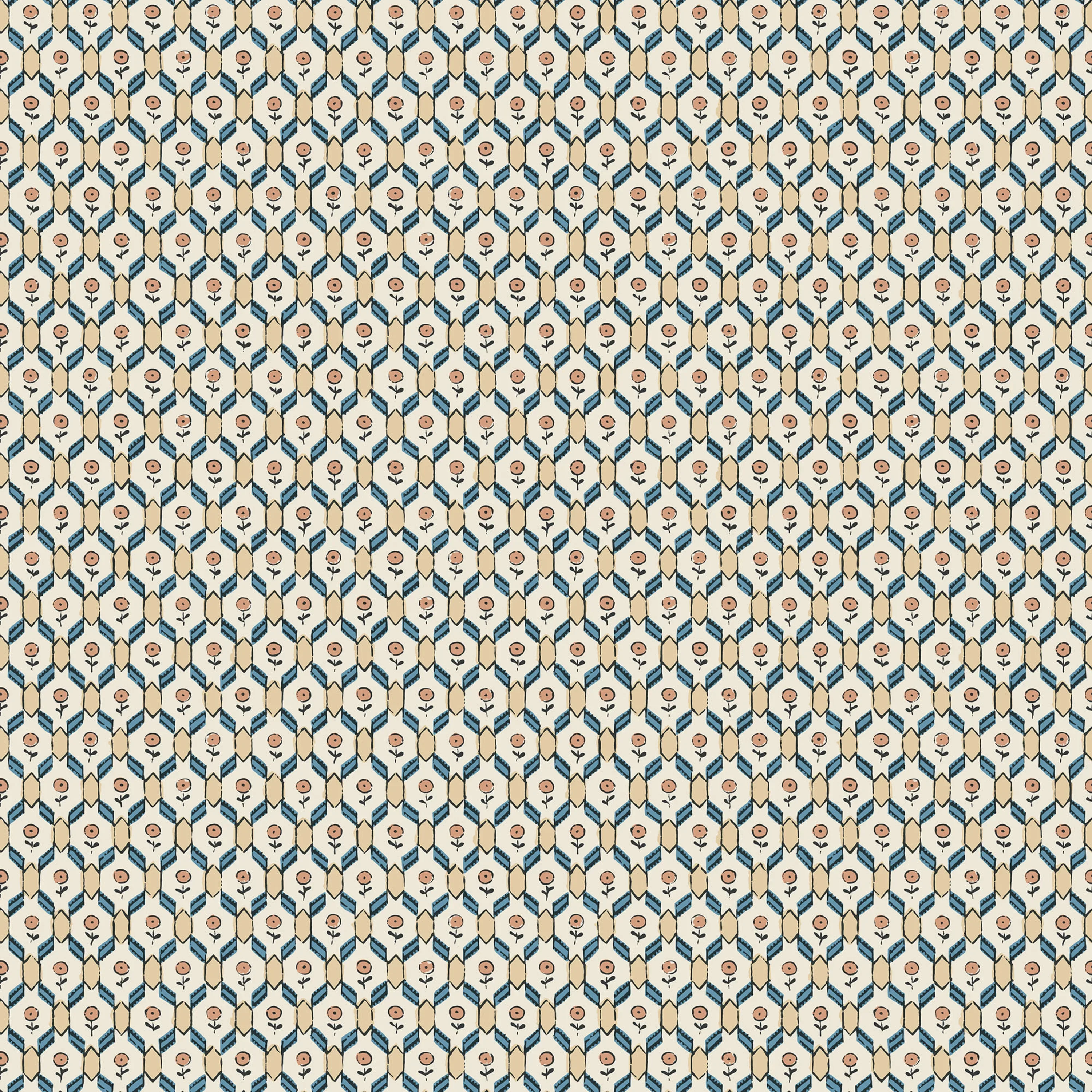 Sandberg Hugo in Terracotta wallpaper (S10242)