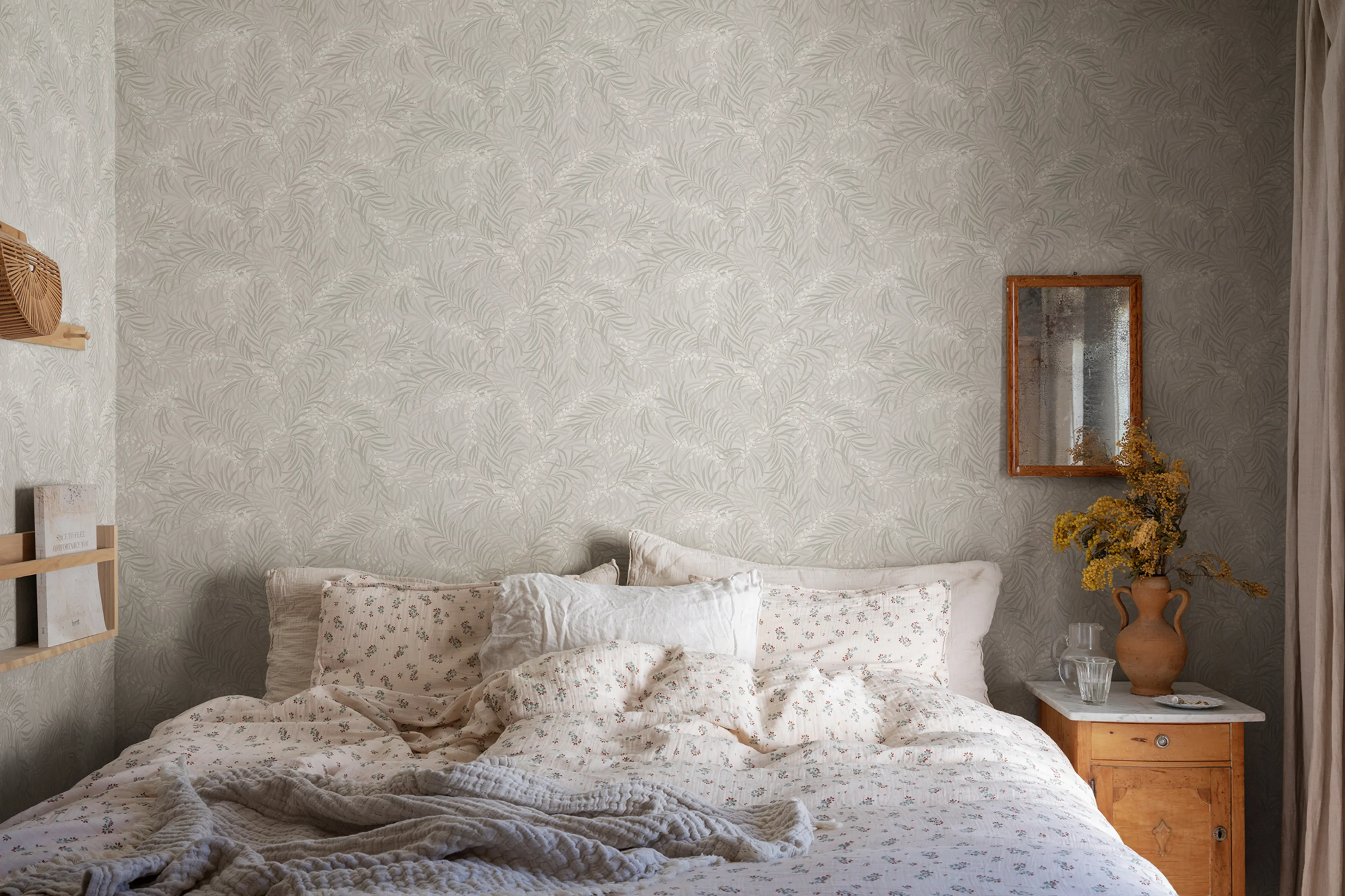 Sandberg Idun in Mineral Gray wallpaper (S10207)