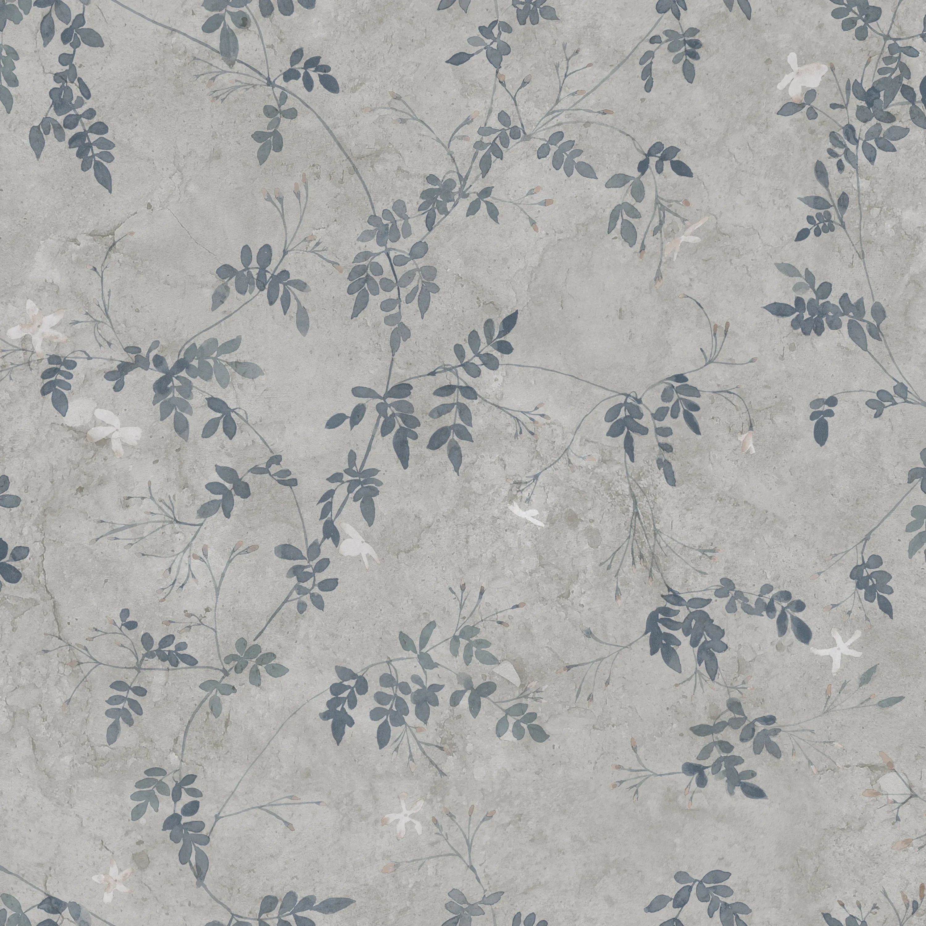 Sandberg Irene in Indigo Blue wallpaper (S10113)