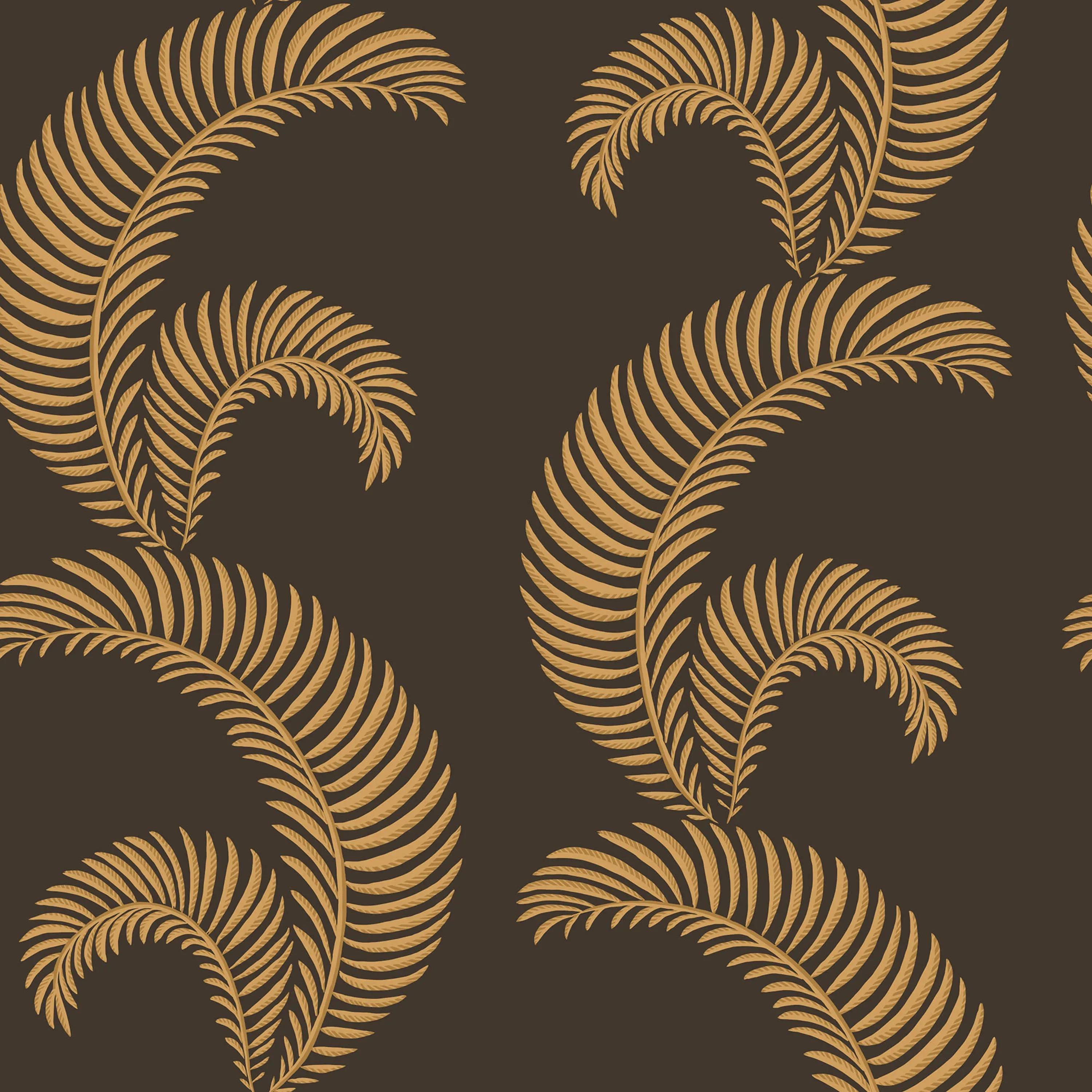 Sandberg Jasmine in Charcoal wallpaper (S10442)