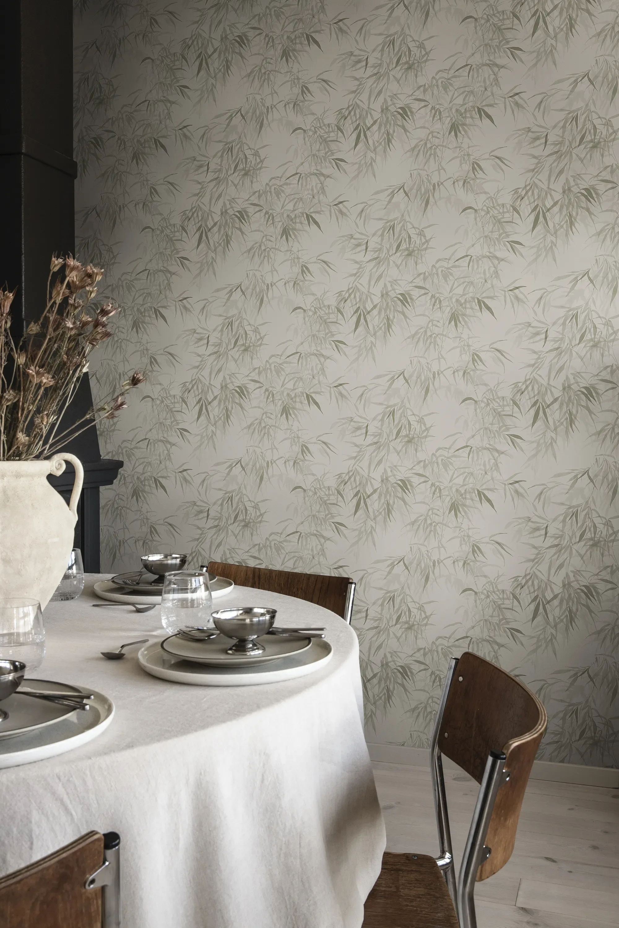 Sandberg Jon in Olive Green wallpaper (S10116)