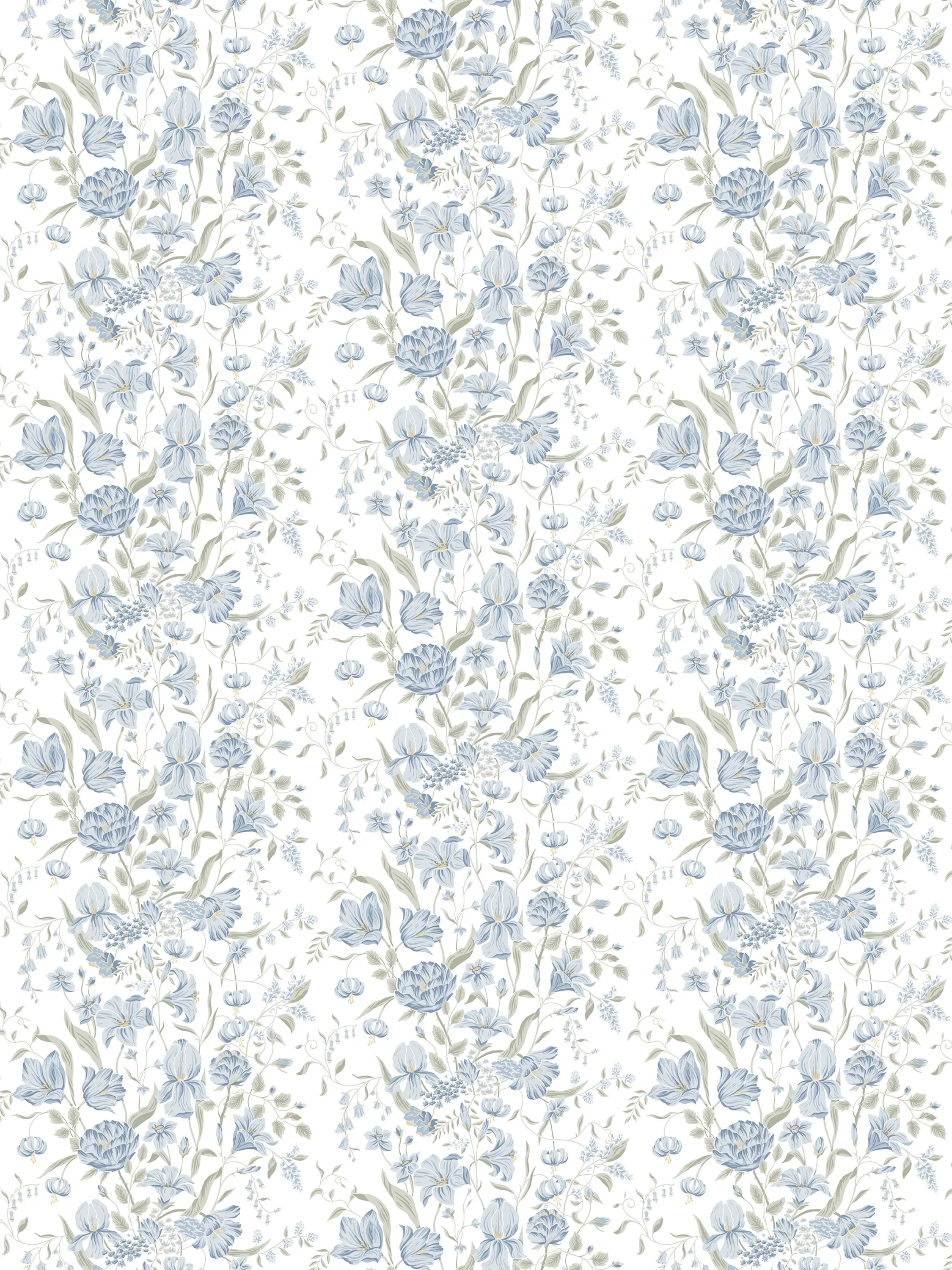 Sandberg Karins Bukett in Sky Blue wallpaper (S10162)