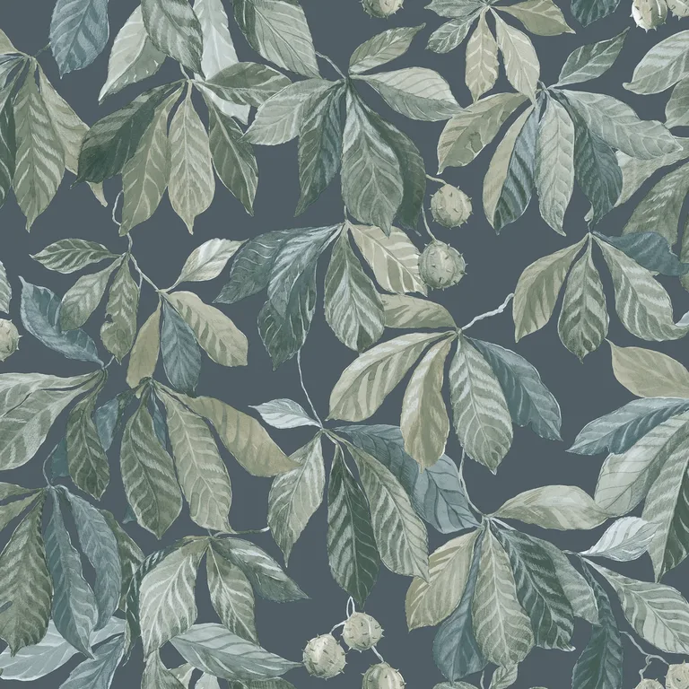 Sandberg Kersti in Indigo wallpaper (S10146)