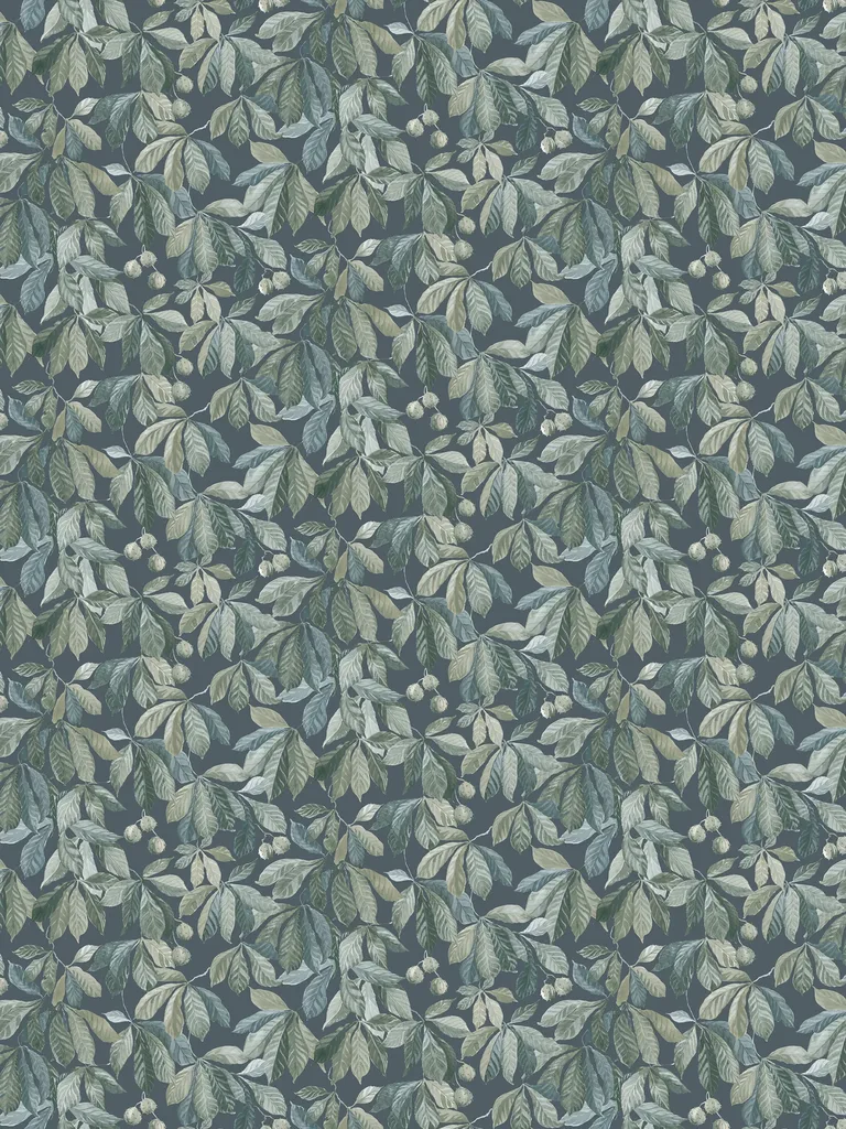 Sandberg Kersti in Indigo wallpaper (S10146)