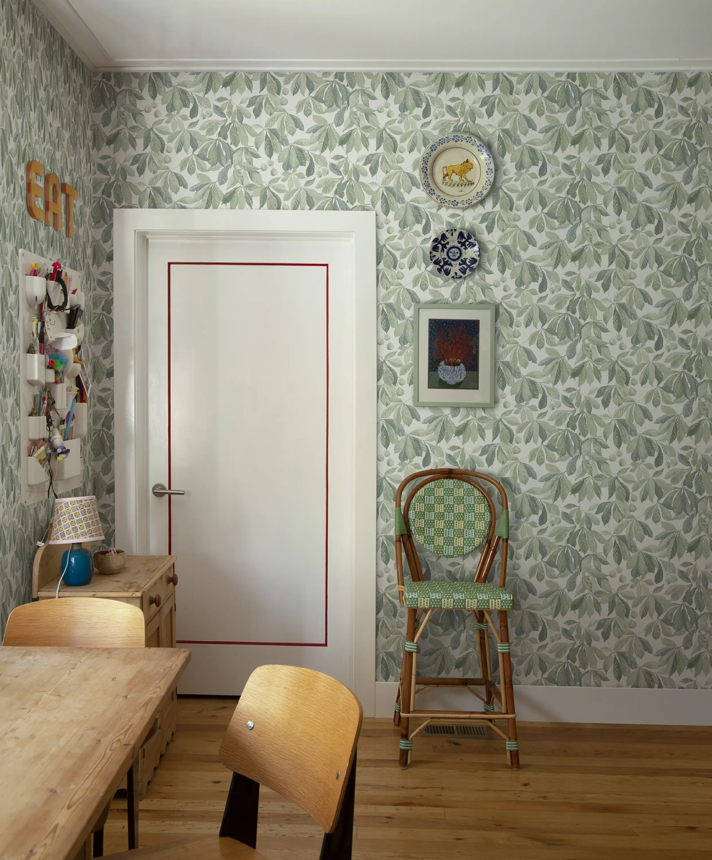 Sandberg Kersti in Spring Green wallpaper (S10144)