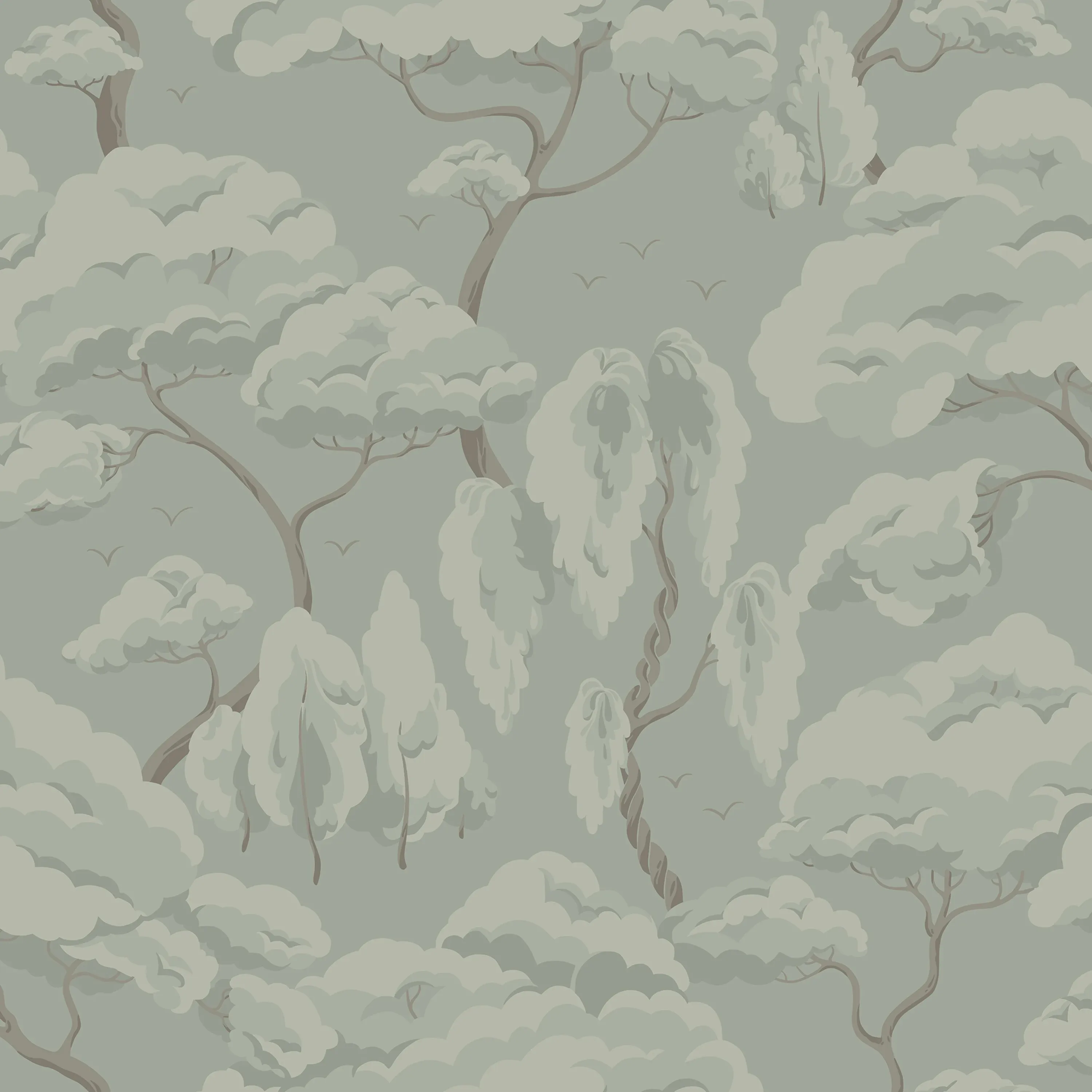 Sandberg Kristoffer in Sage Green wallpaper (S10124)