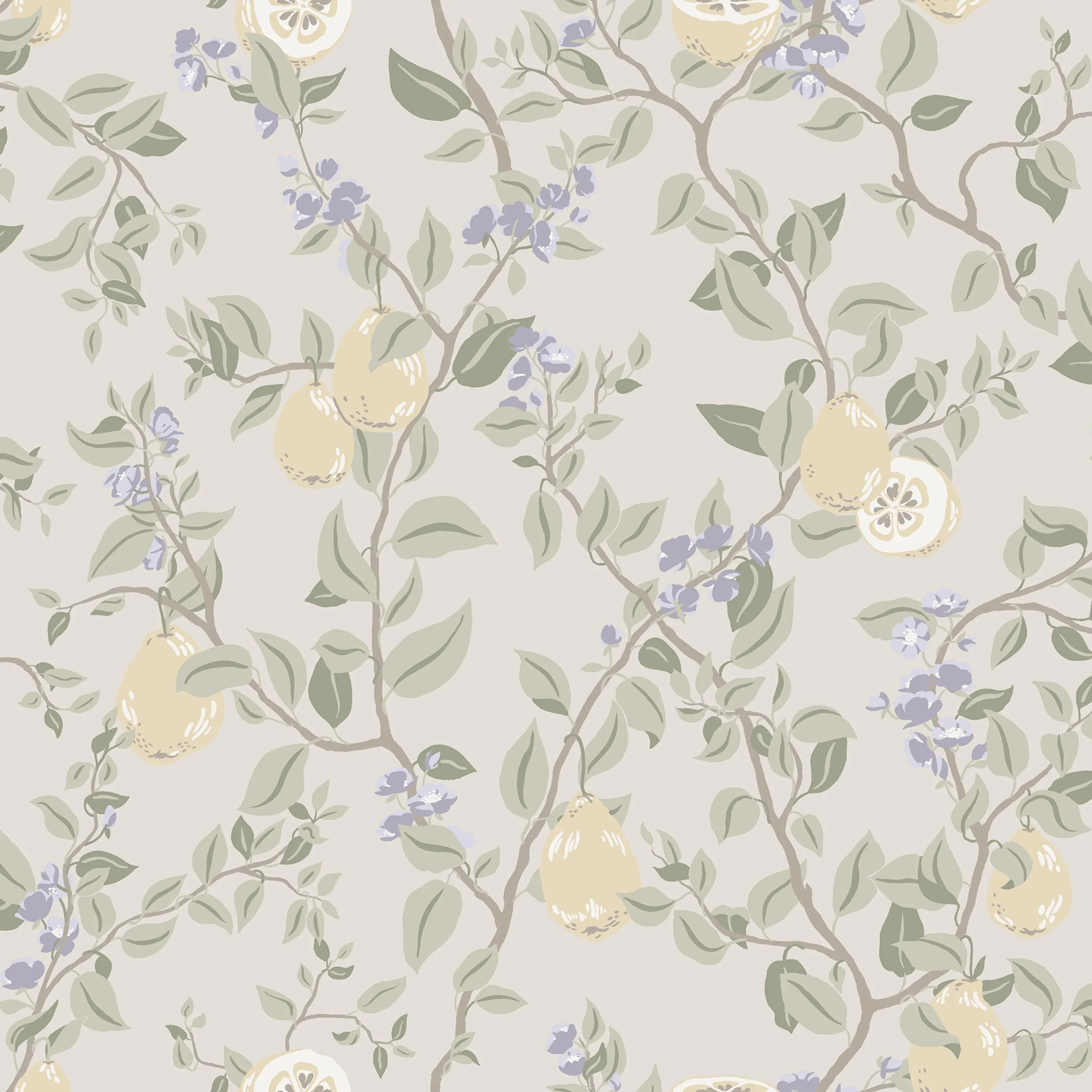 Sandberg Kvitten in Lilac wallpaper (S10169)