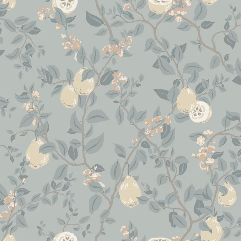 Sandberg Kvitten in Soft Blue wallpaper (S10168)