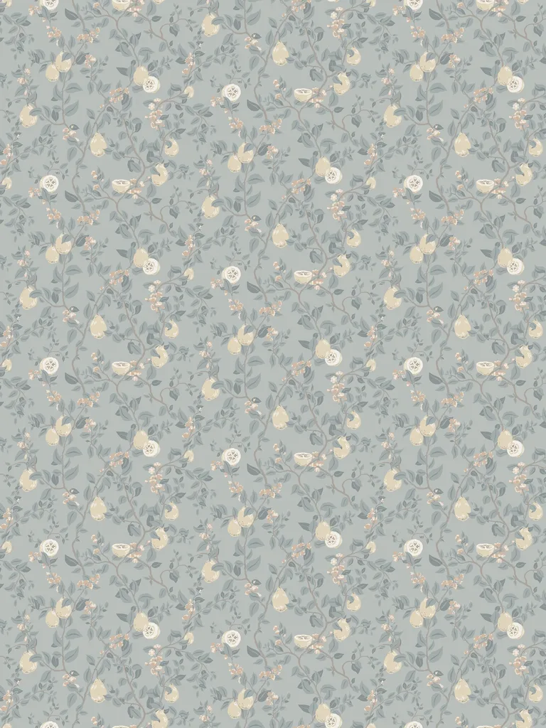 Sandberg Kvitten in Soft Blue wallpaper (S10168)
