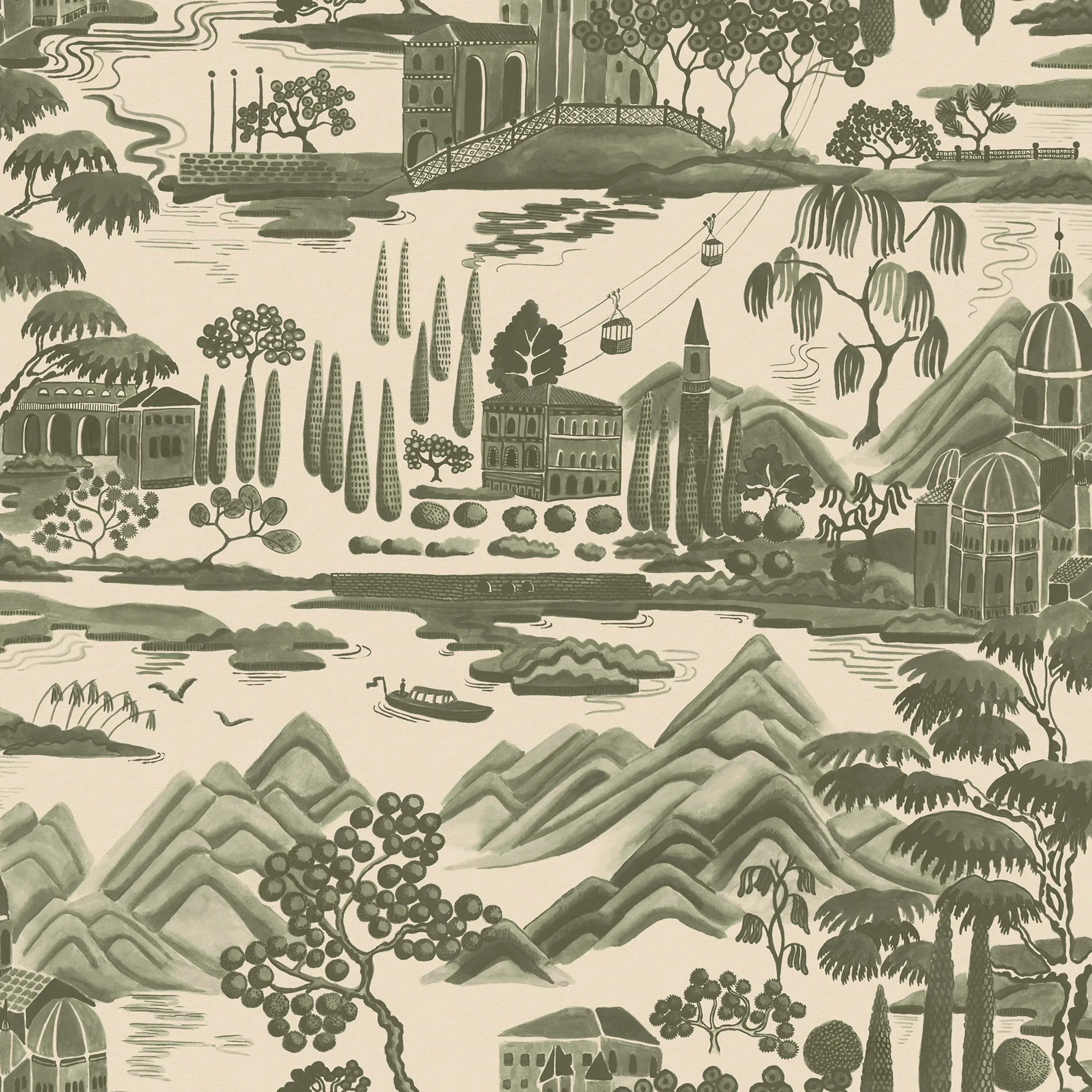 S10689 | Lake Como – Forest Green