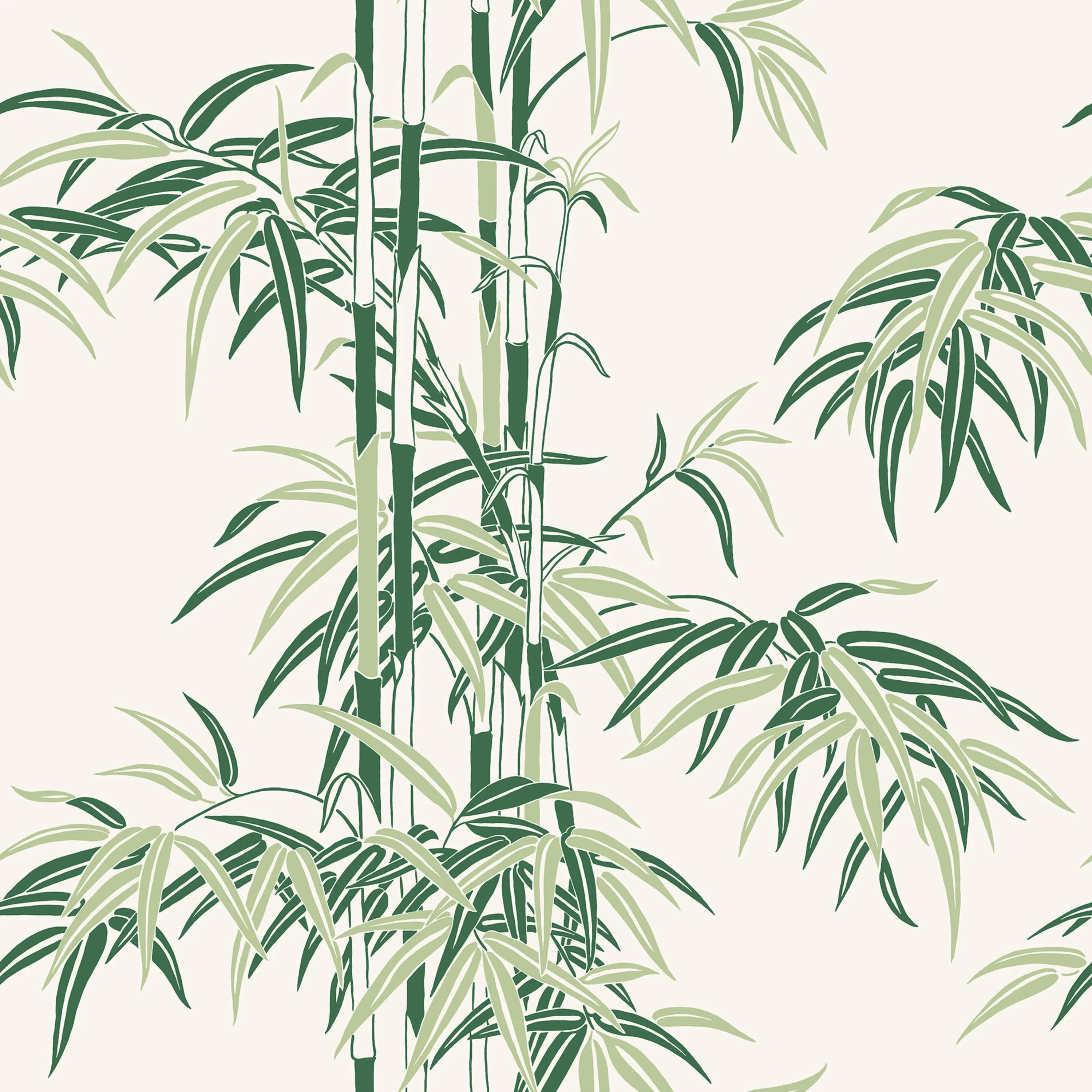 Sandberg Leon in Garden Green wallpaper (S10443)