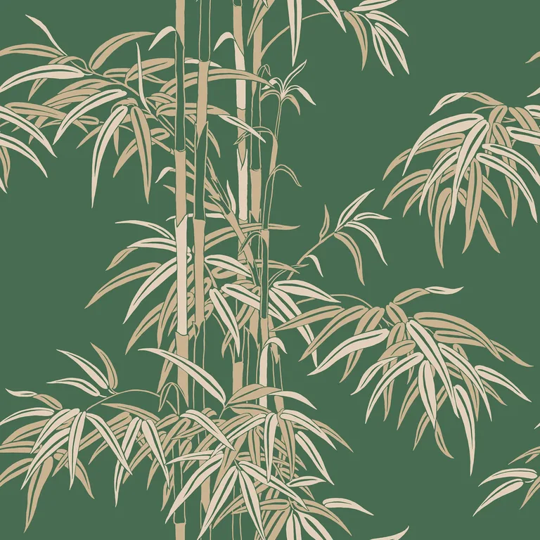 Sandberg Leon in Green wallpaper (S10445)