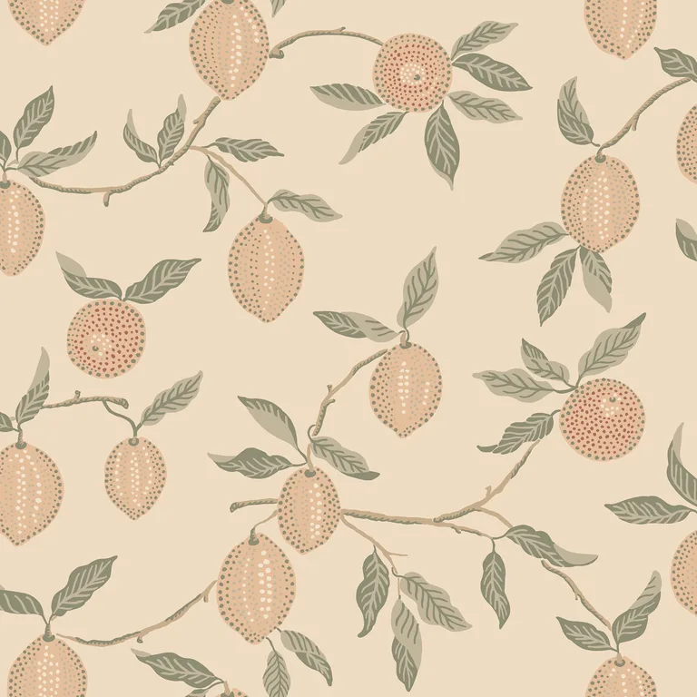 Sandberg Limone in Blush wallpaper (S10667)