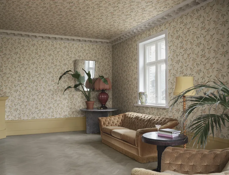 Sandberg Limone in Blush wallpaper (S10667)