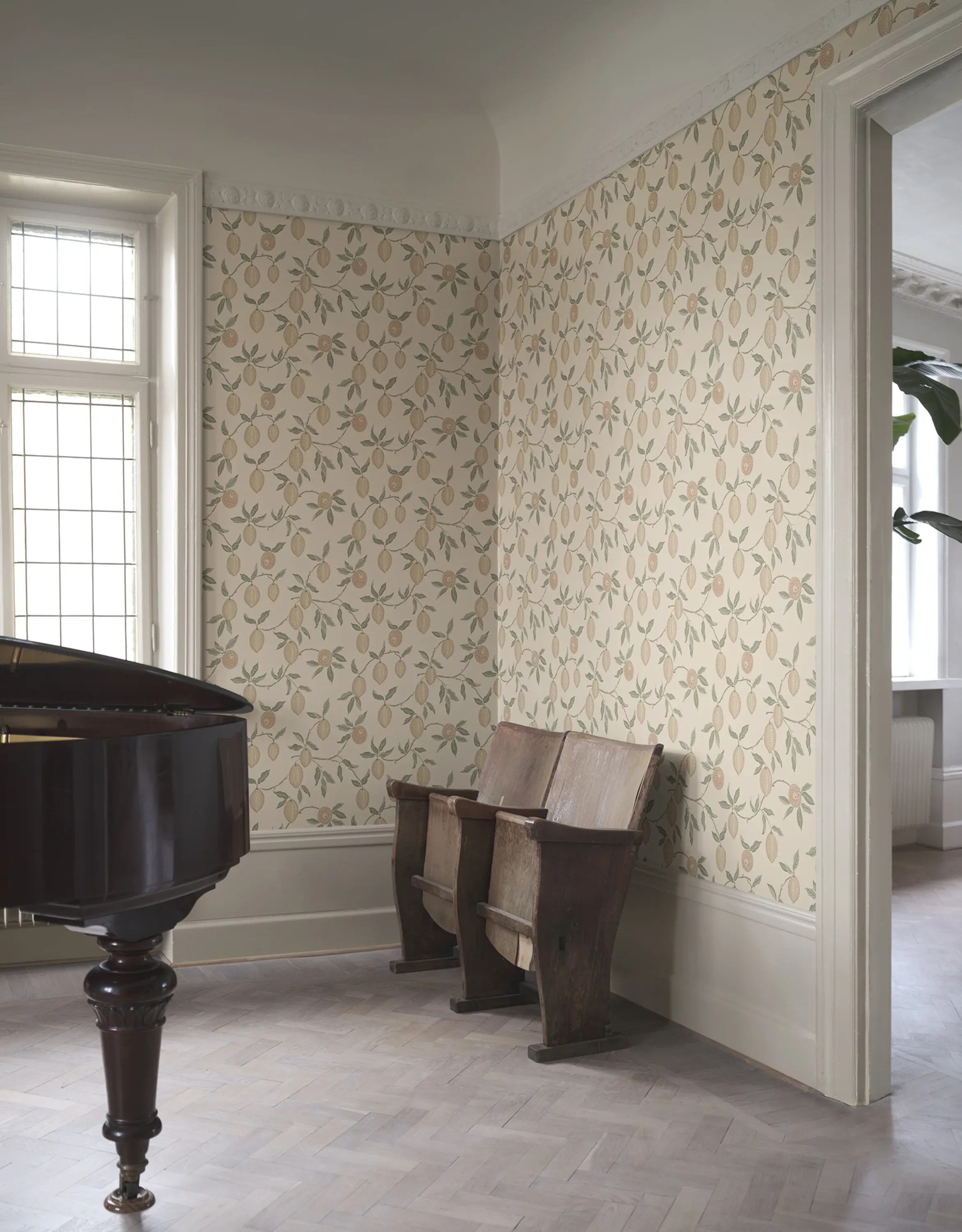 Sandberg Limone in Blush wallpaper (S10667)