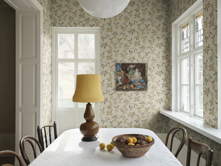 Sandberg Limone in Yellow wallpaper (S10666)