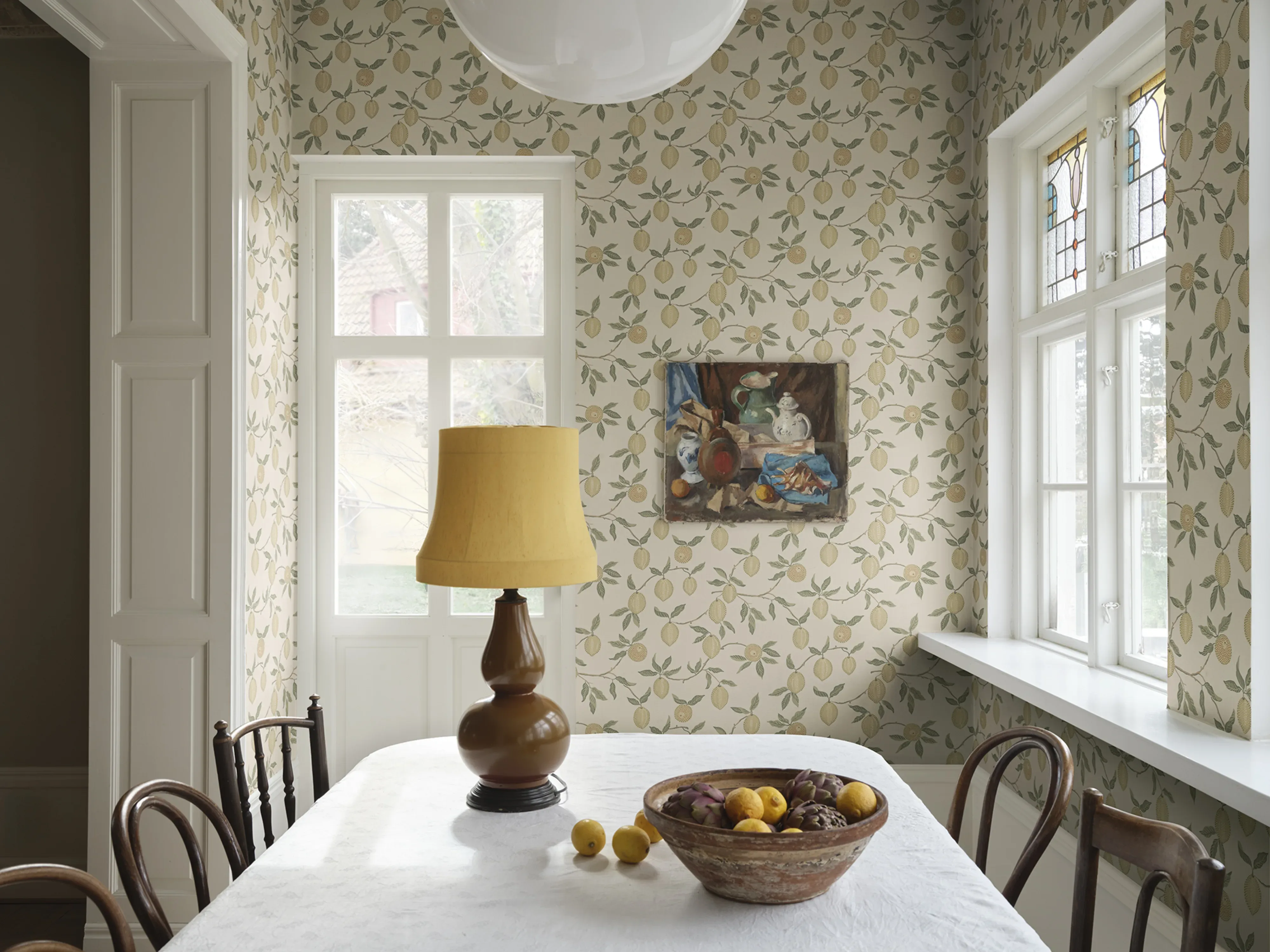 Sandberg Limone in Yellow wallpaper (S10666)