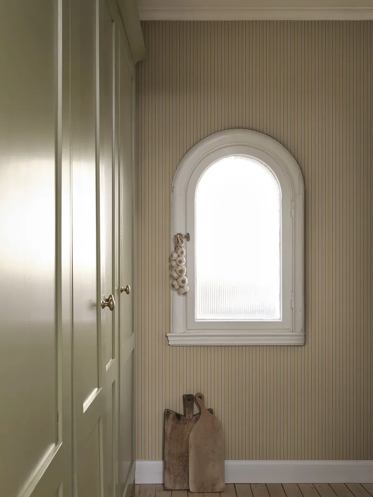 Sandberg Linn in Honey wallpaper (S10395)