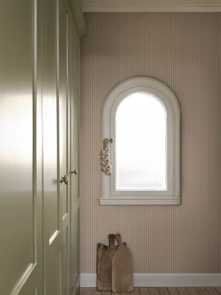 Sandberg Linn in Pink wallpaper (S10396)