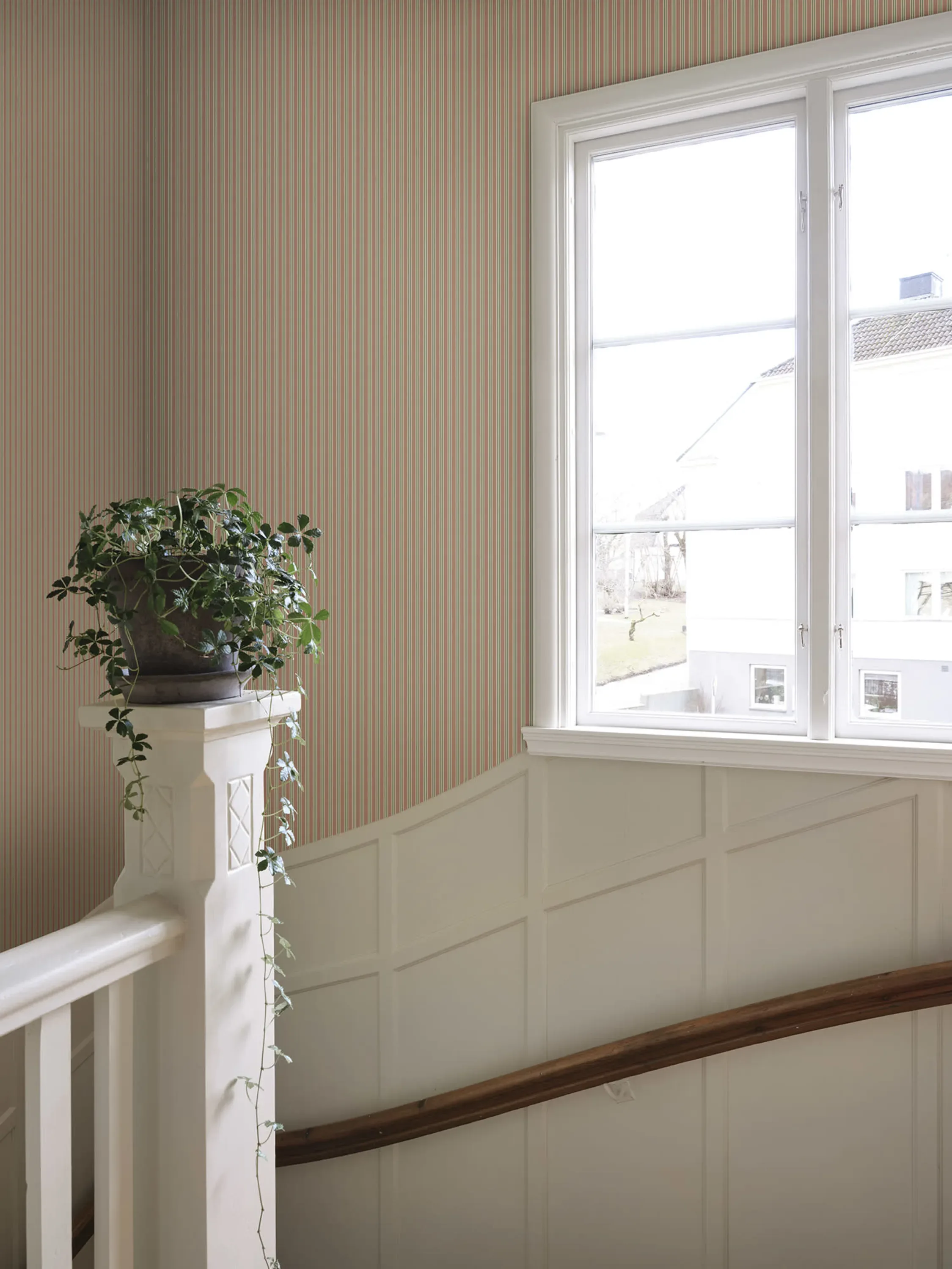 Sandberg Linn in Pink wallpaper (S10396)